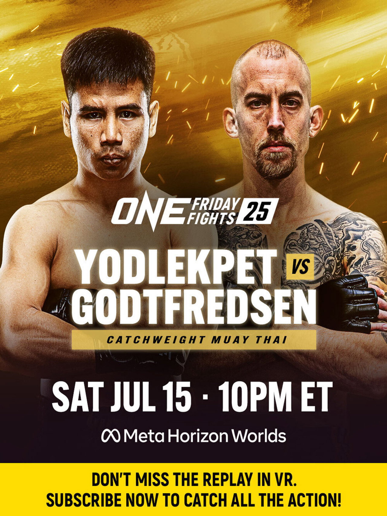 ONE Friday Fights 25: Nakrob vs. Phetphuthai filmaffisch