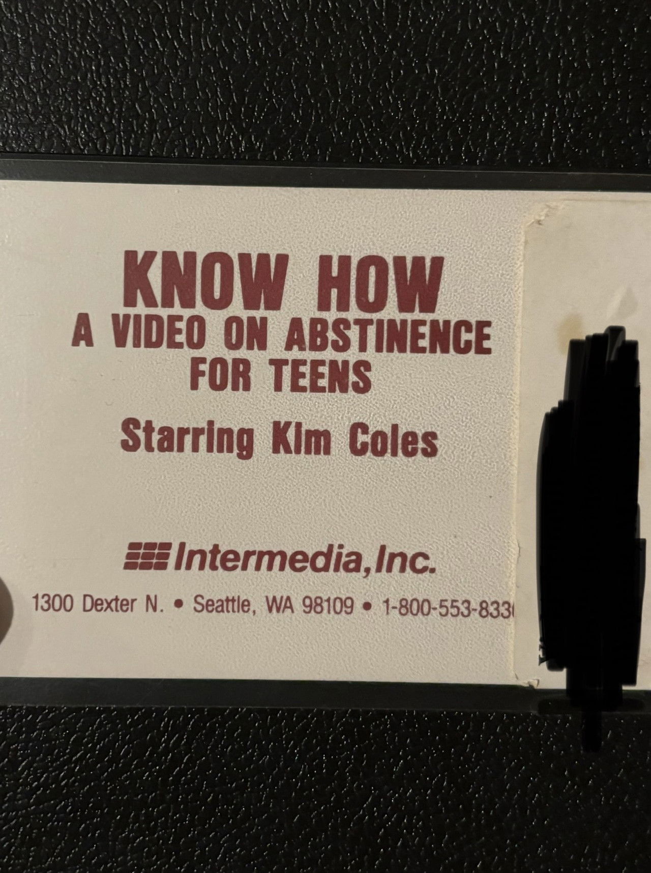 Know How: A Video For Abstinence For Teens Backdrop