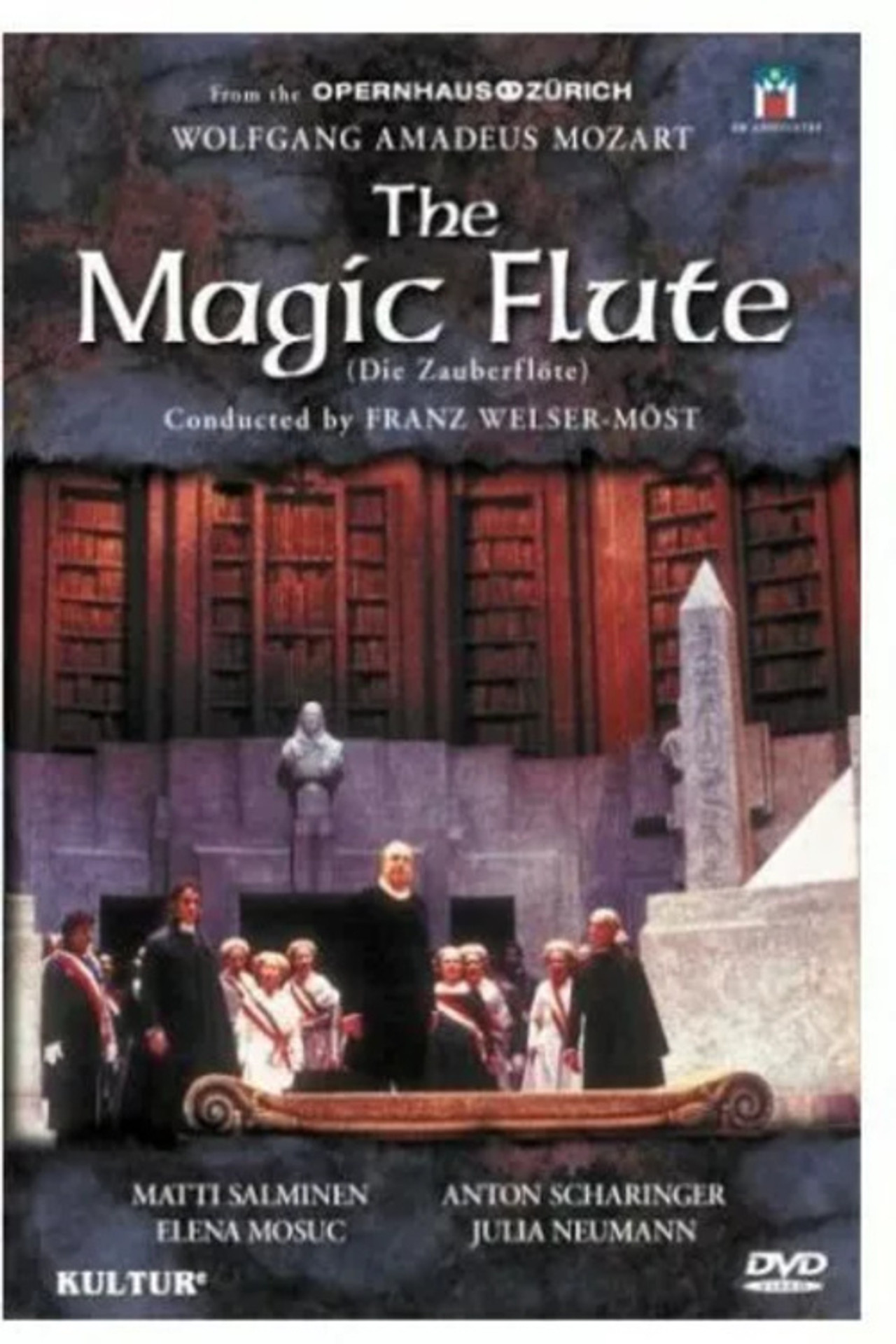 Wolfgang Amadeus Mozart - The Magic Flute (Opernhaus, Zürich) Backdrop