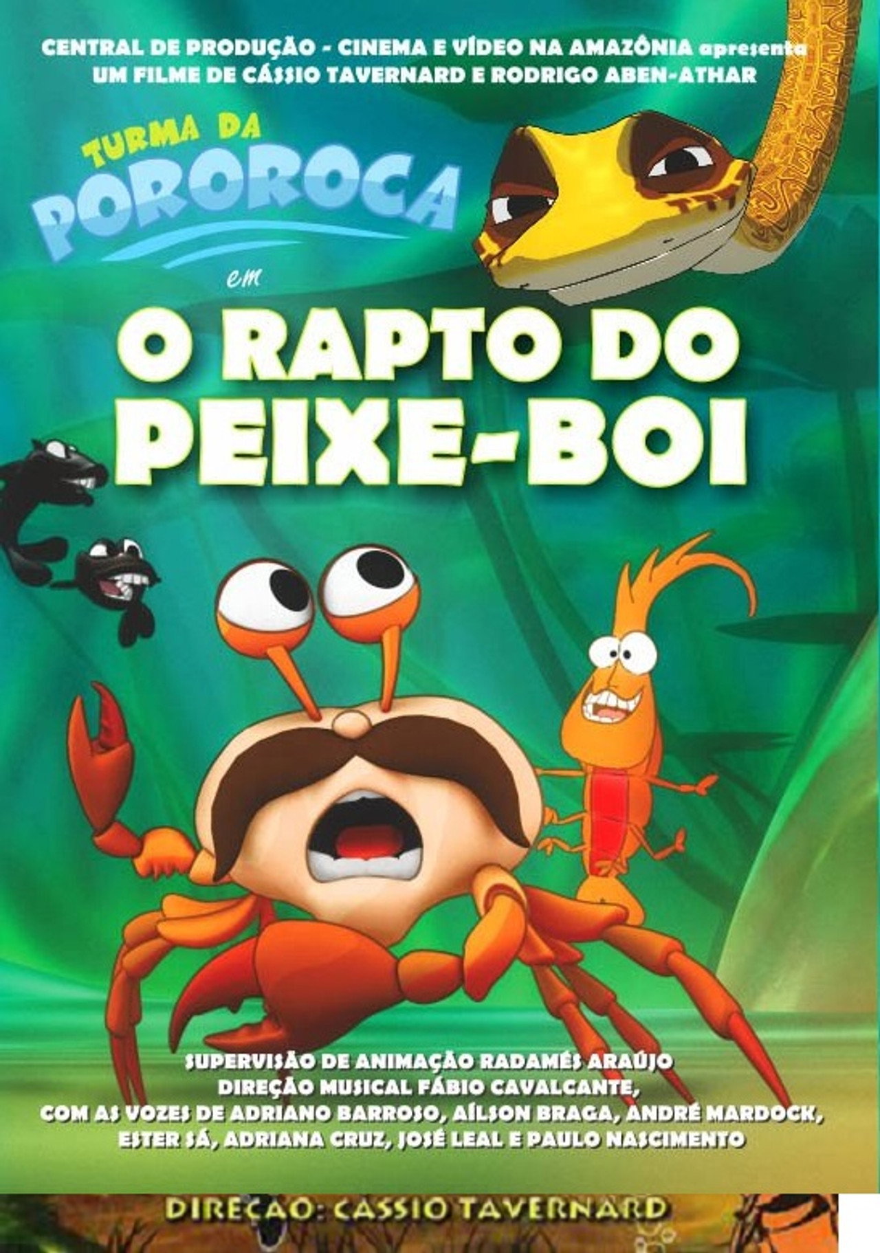 O rapto do Peixe-Boi filmaffisch