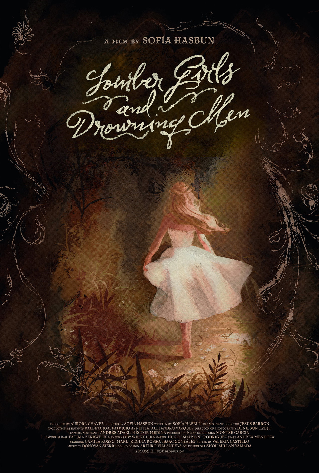 Somber girls and drowning men