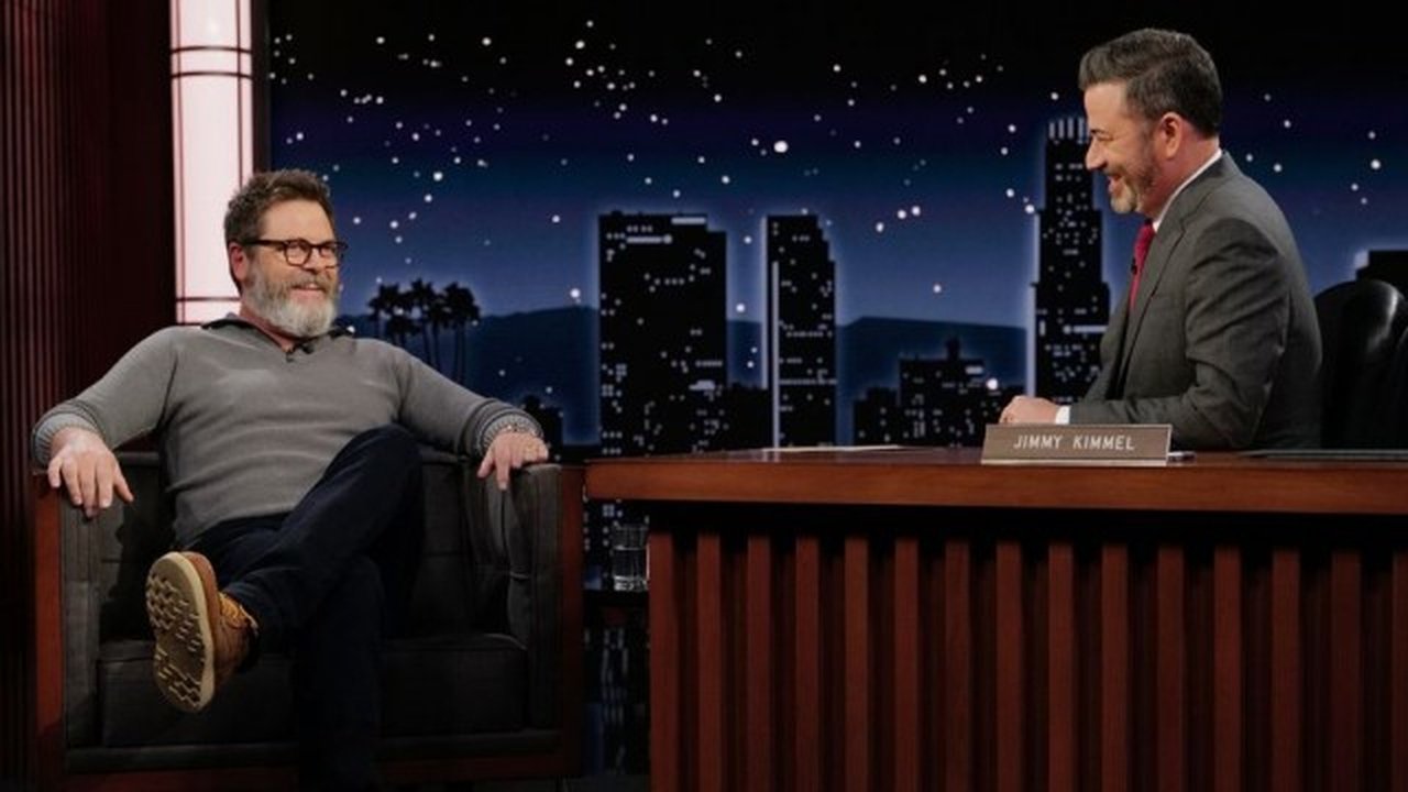 Jimmy Kimmel Live! - Season 21 Episode 66 : Nick Offerman, Kerry Condon, Sofia Carson, Diane Warren