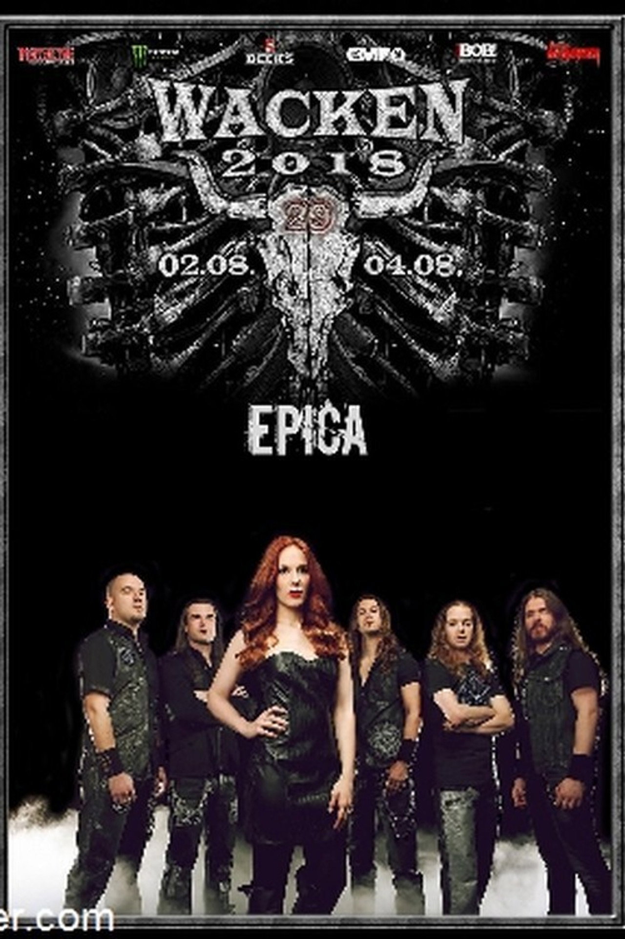 Epica - Live Open Air At Wacken 2018 filmaffisch