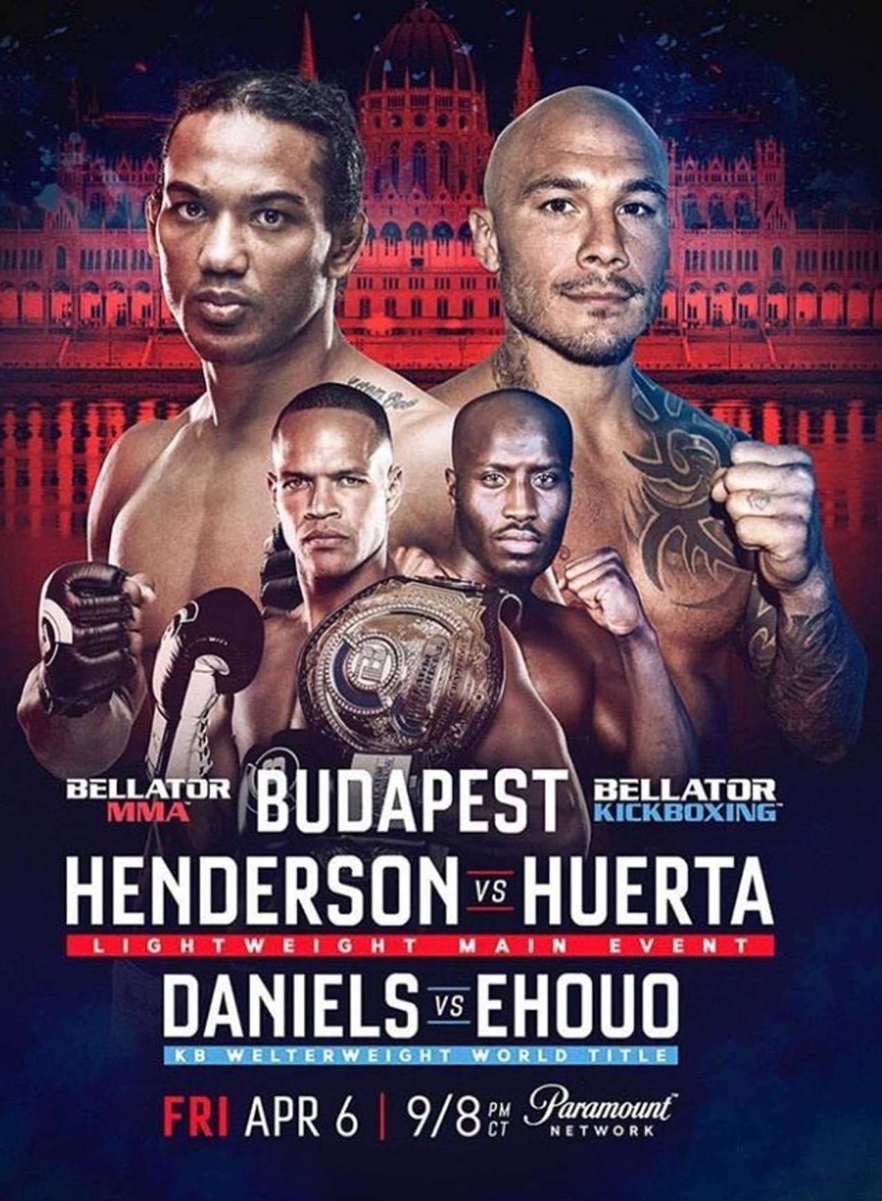 Bellator 196: Henderson vs. Huerta filmaffisch