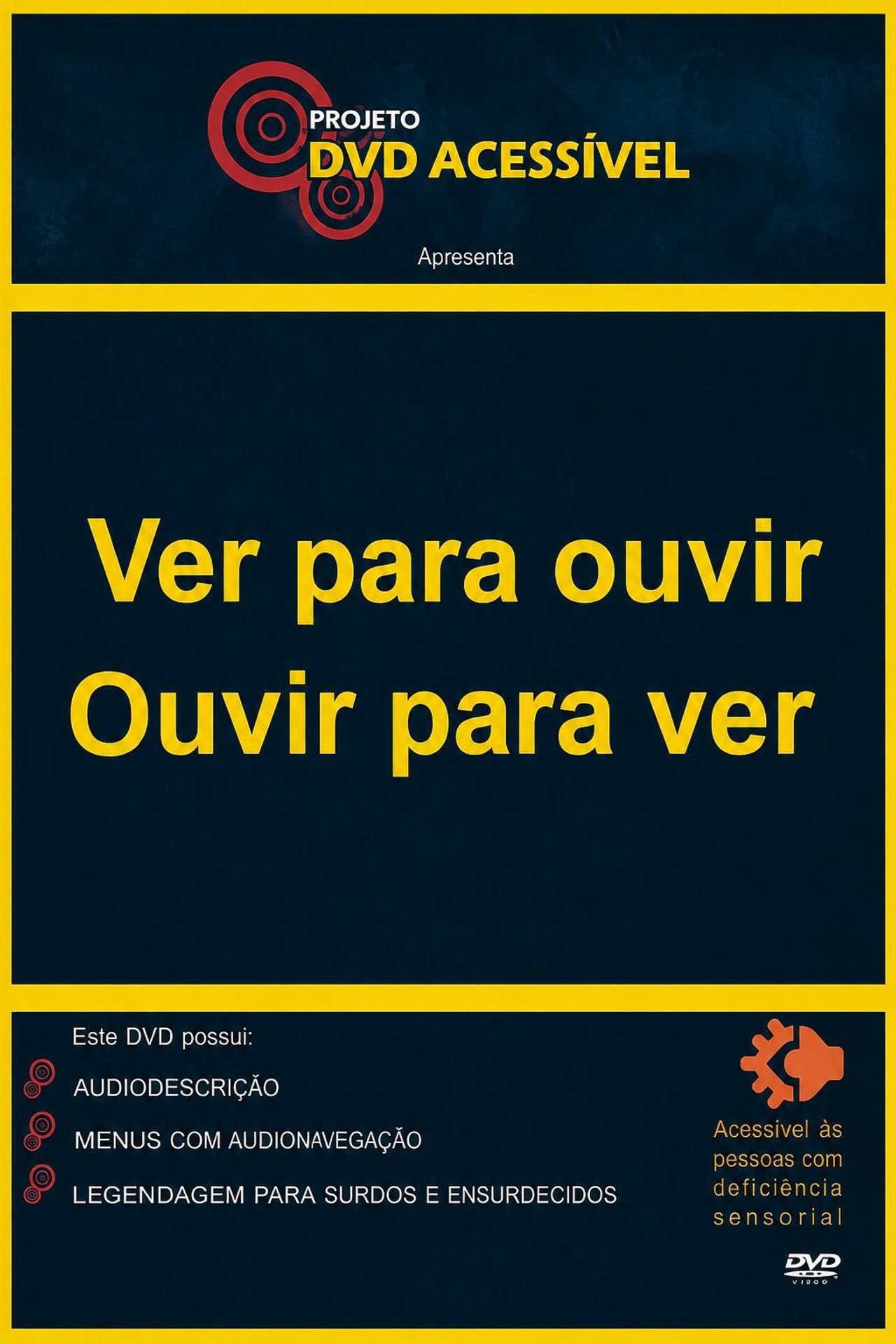 Ver para ouvir, Ouvir para ver filmaffisch