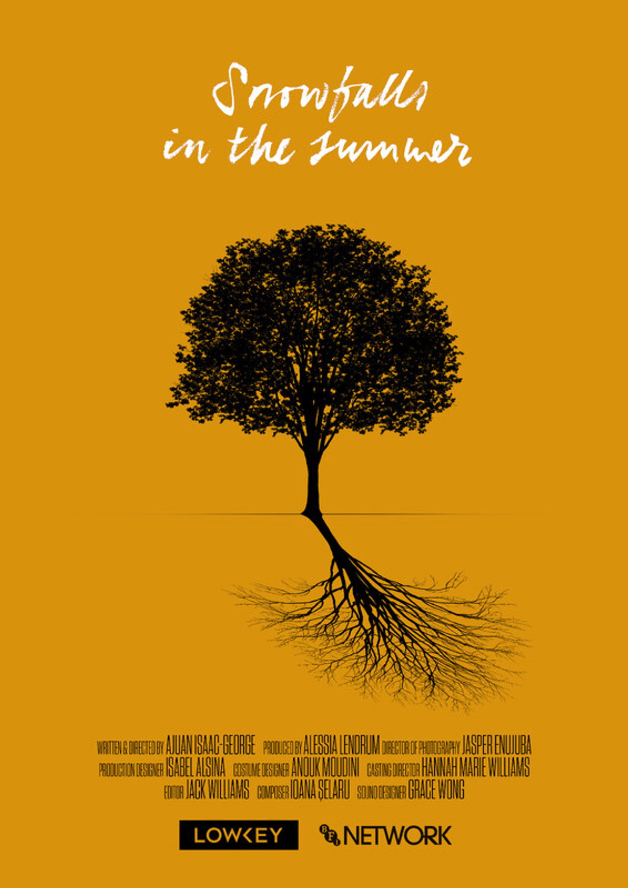 Snowfalls in the Summer filmaffisch
