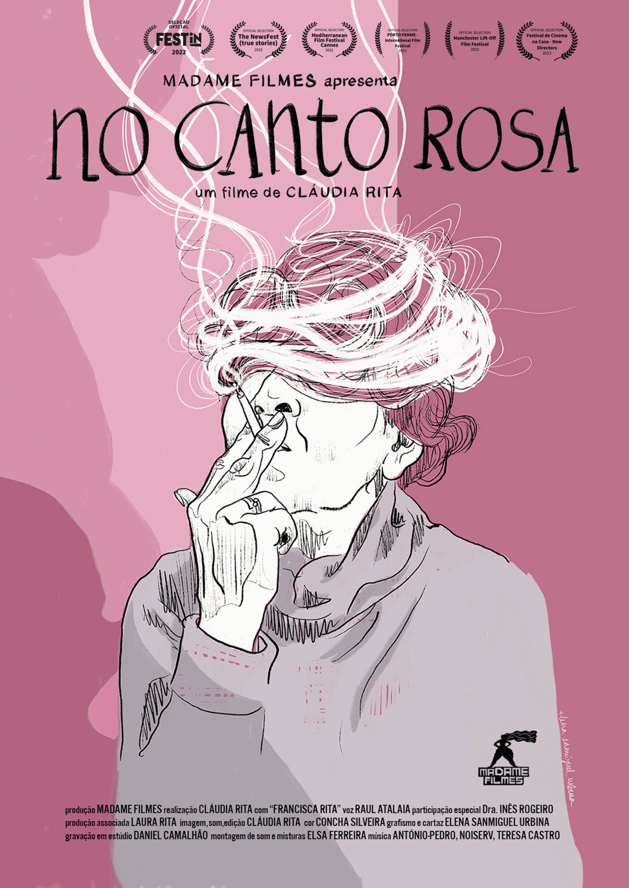 No Canto Rosa filmaffisch