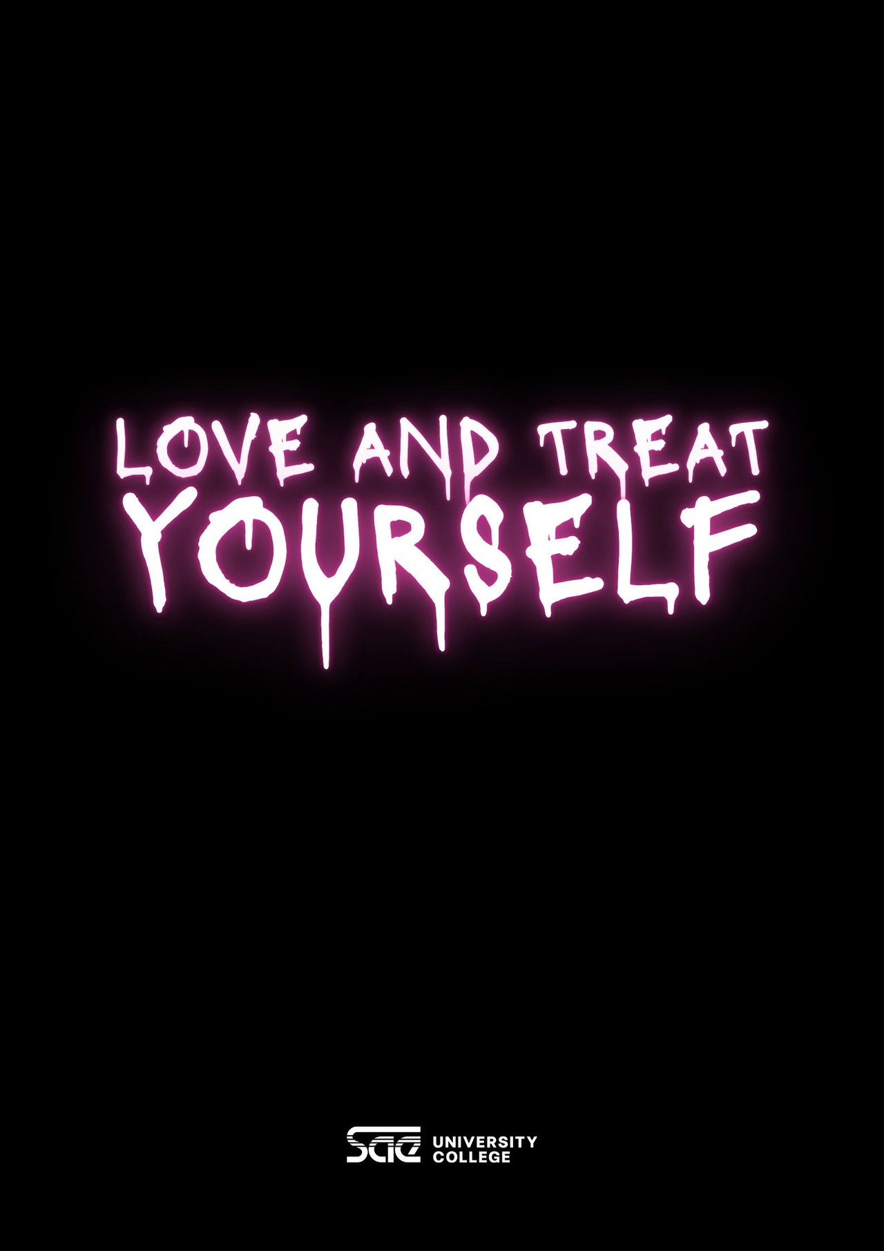 Love and Treat Yourself Backdrop