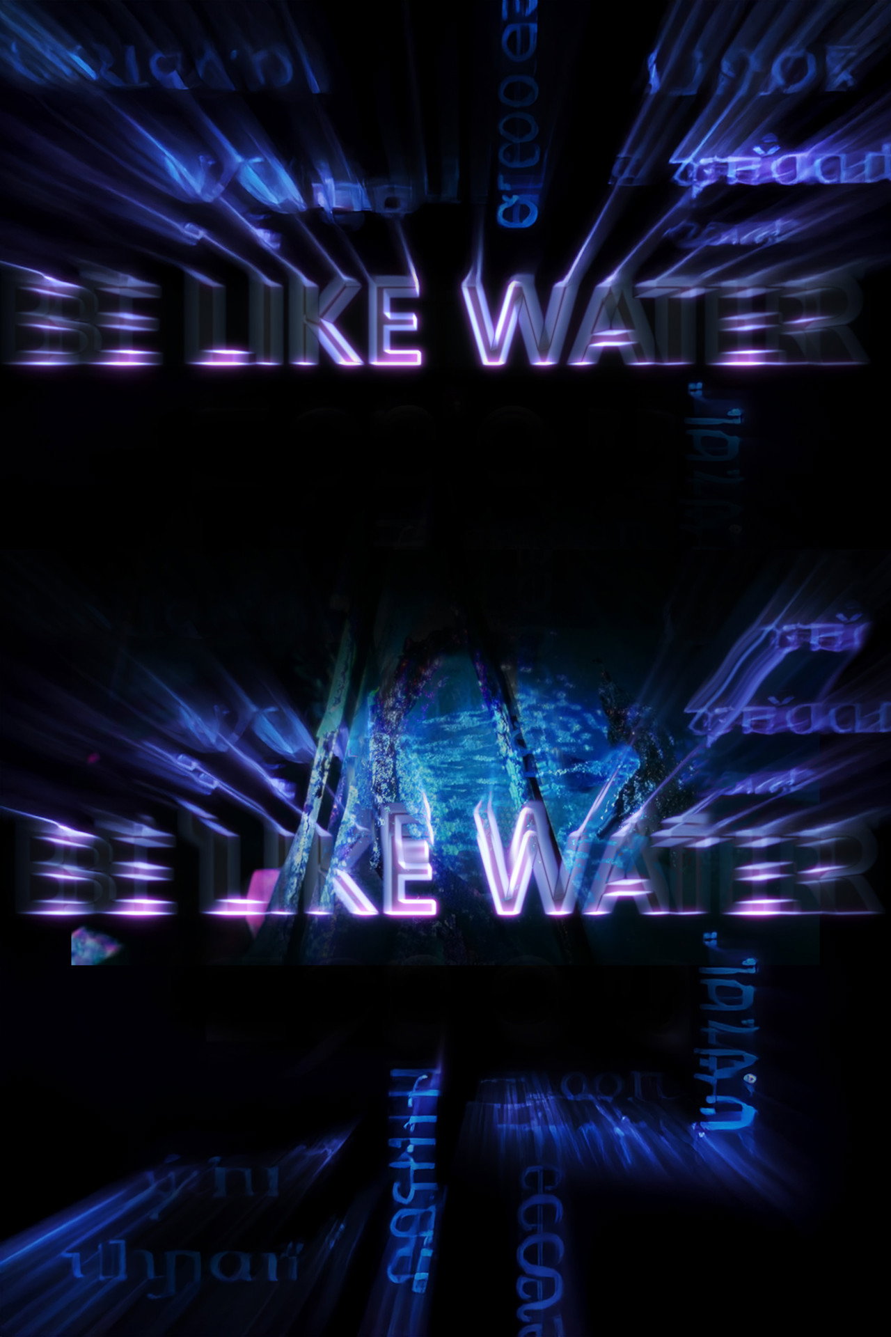 BE LIKE WATER (Interactive Film) filmaffisch