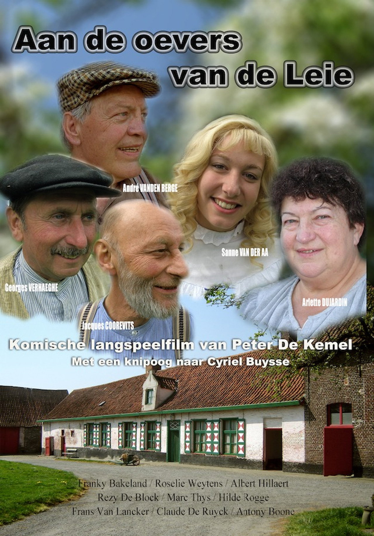 Aan de oevers van de Leie Backdrop