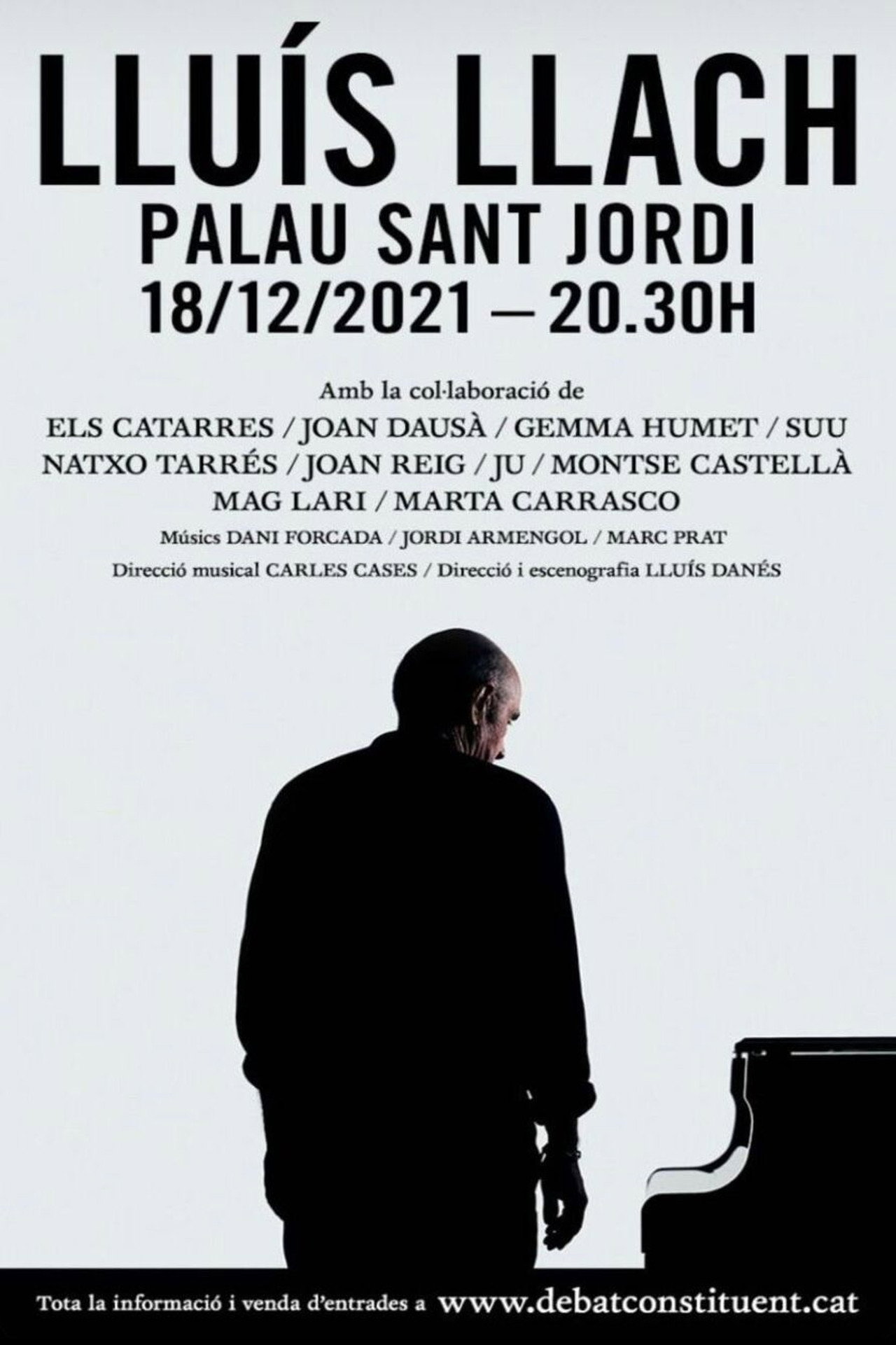 Concert Lluís Llach filmaffisch