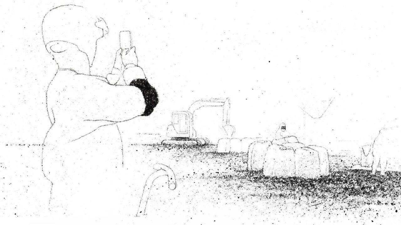 Visit into irradiated land