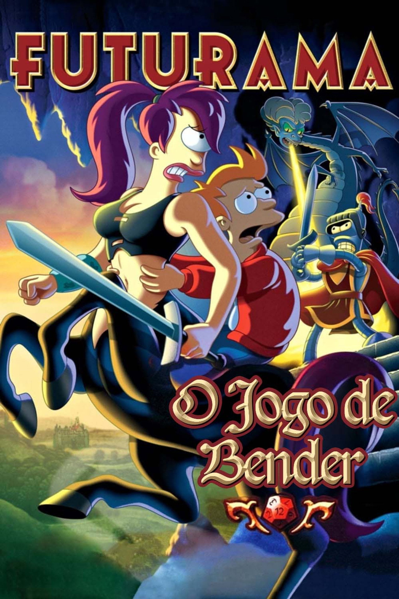 Pôster de Futurama - O Jogo de Bender