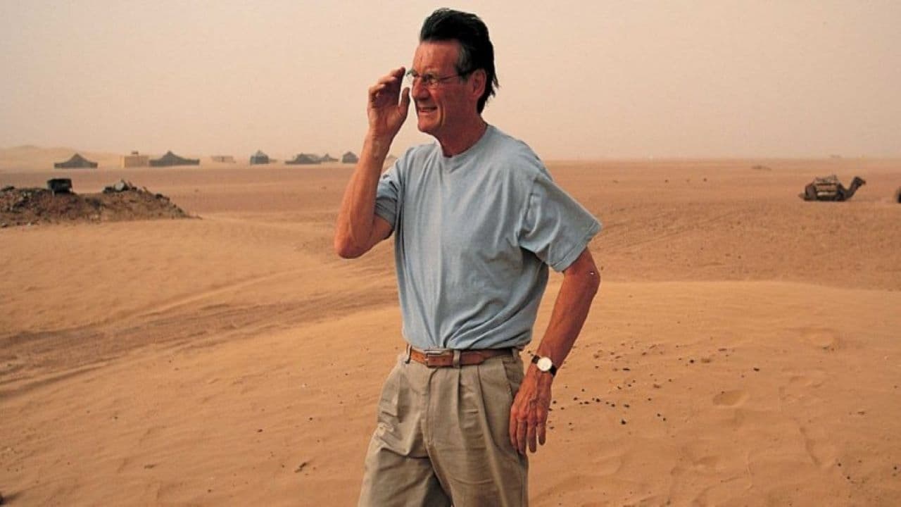 Sahara with Michael Palin background