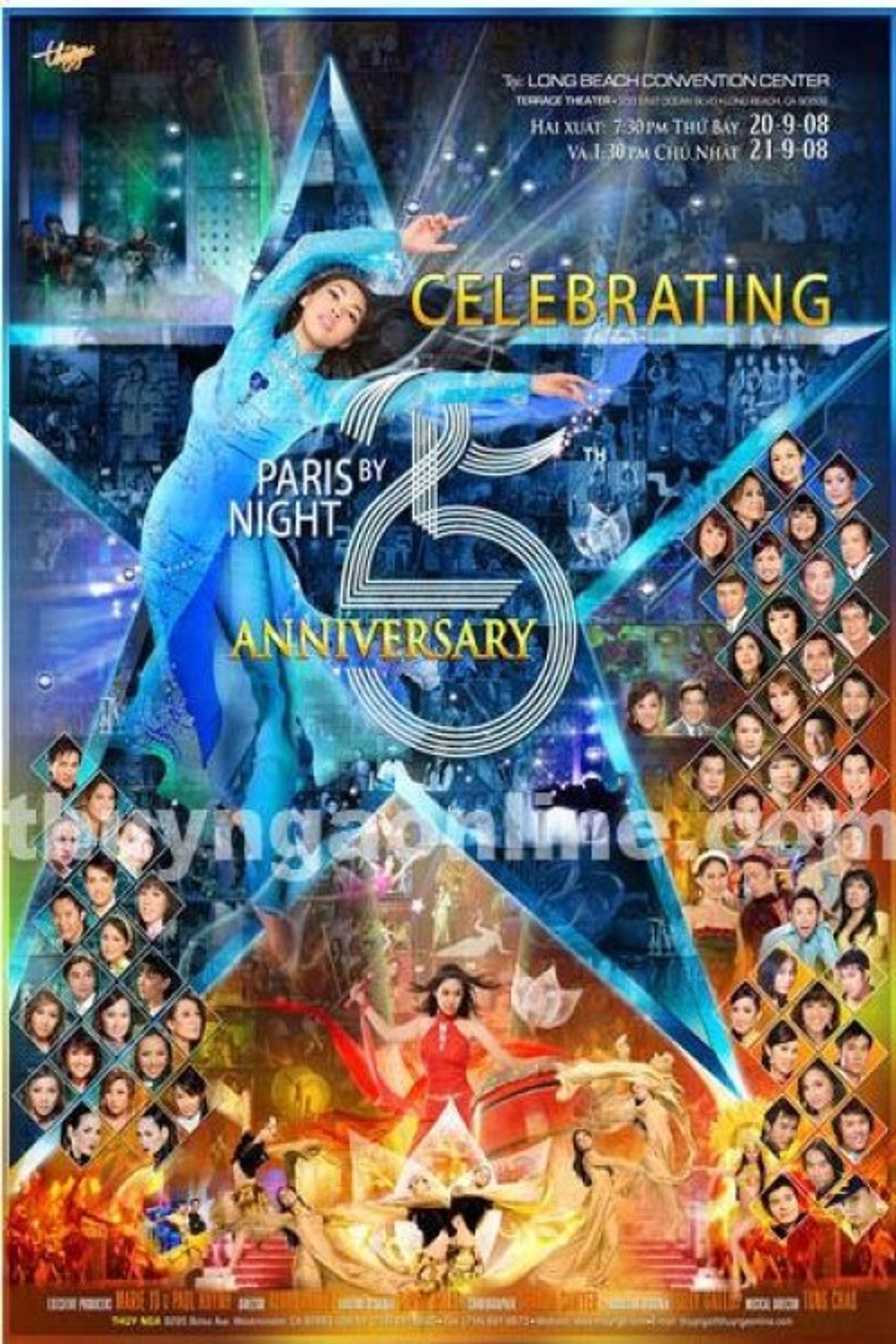Paris by Night 94: 25th Anniversary I filmaffisch