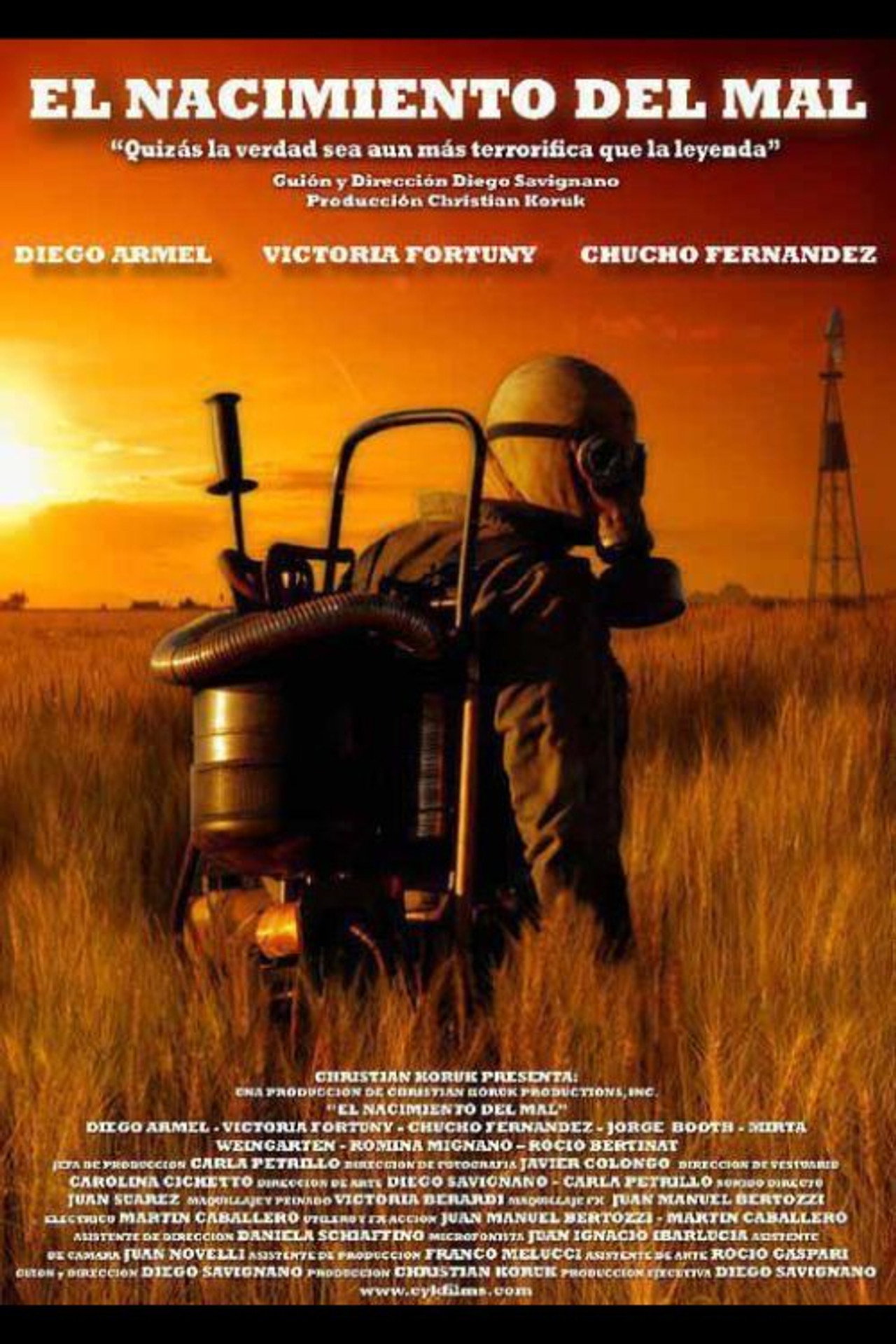 El nacimiento del mal filmaffisch