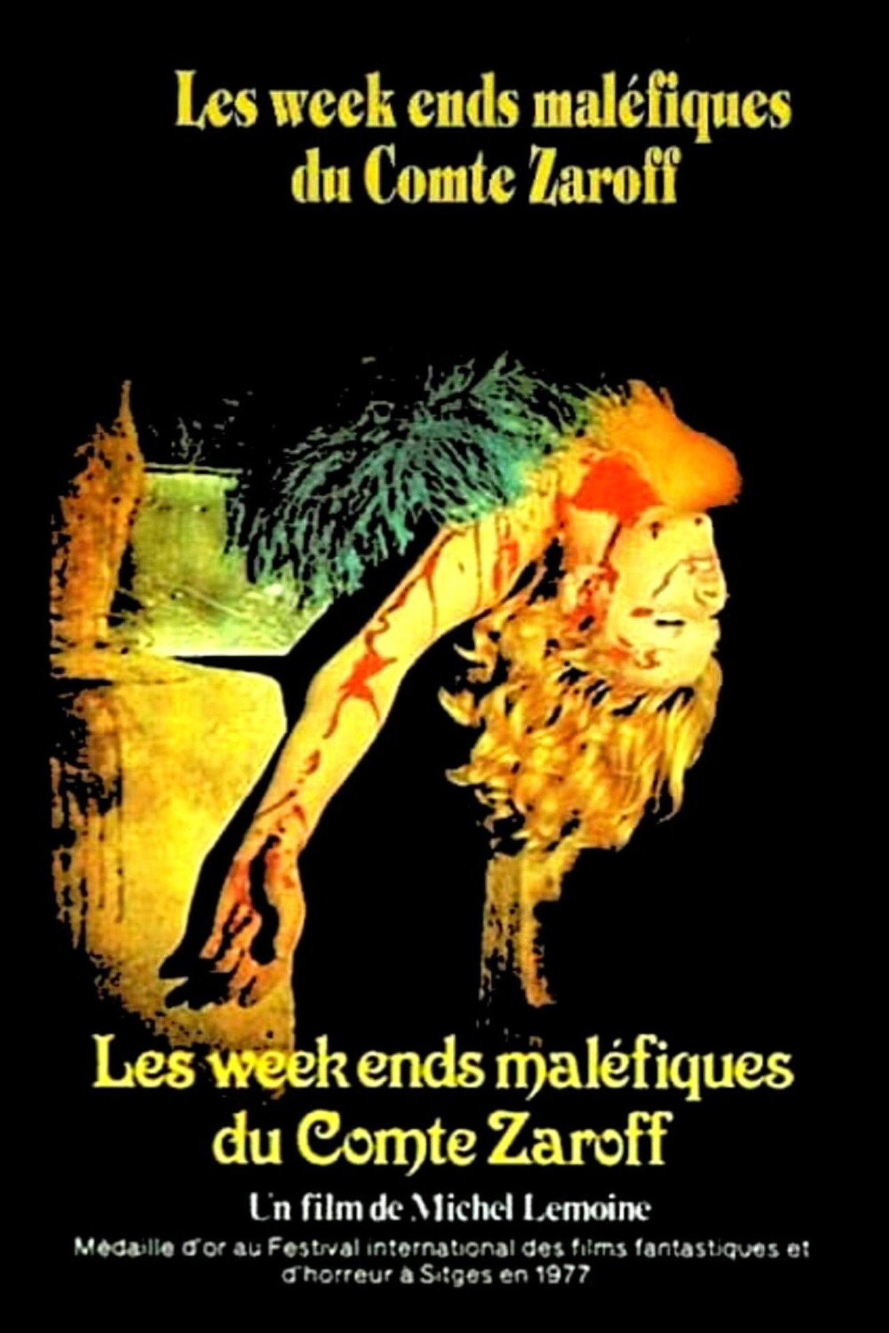 Les week-ends maléfiques du Comte Zaroff filmaffisch
