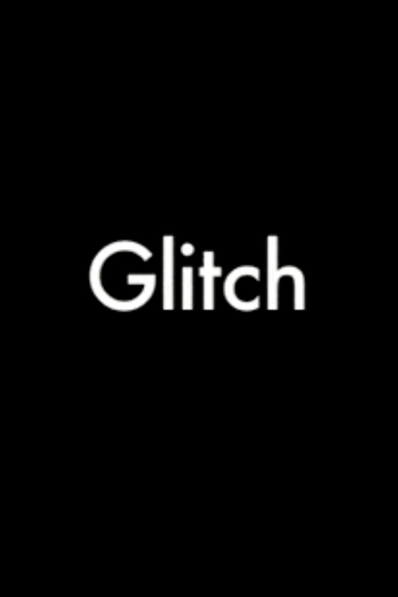 Glitch filmaffisch