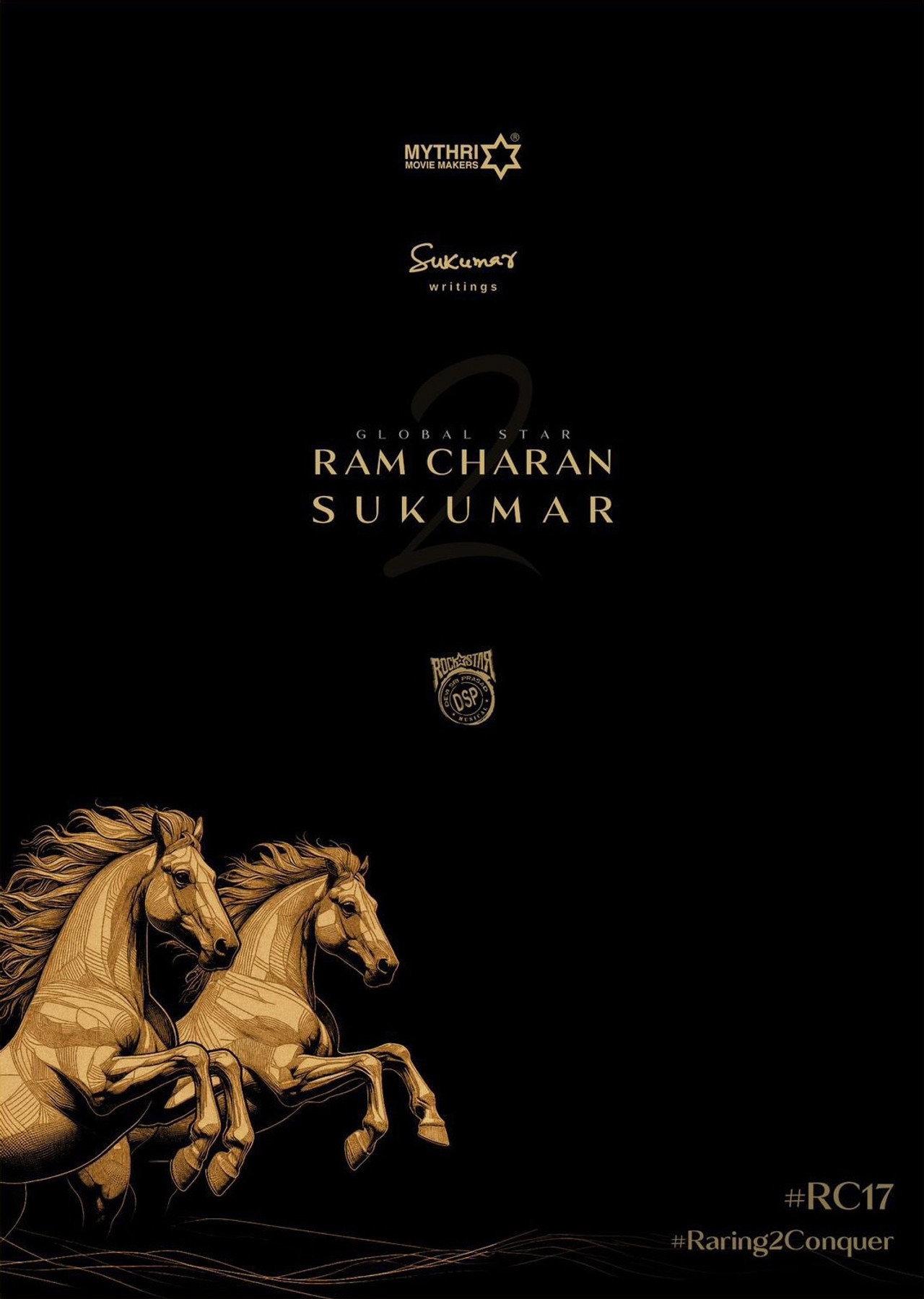Untitled Ram Charan - Sukumar Movie filmaffisch