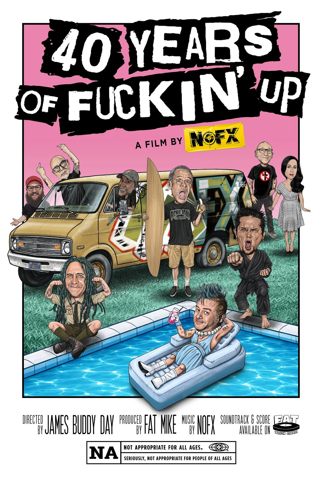 40 Years of Fuckin' Up filmaffisch