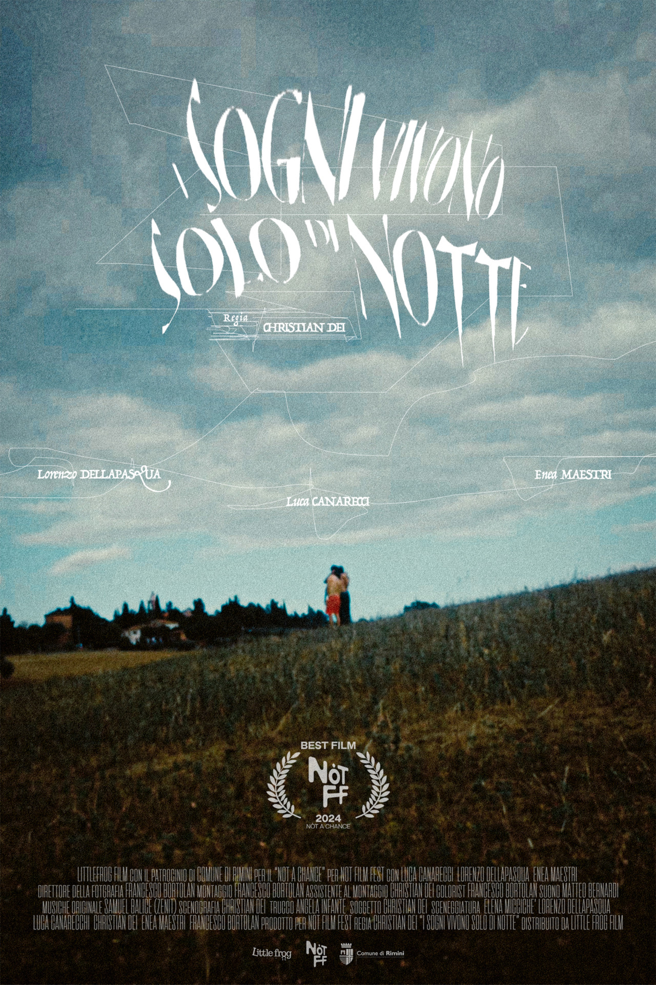 I Sogni Vivono Solo Di Notte filmaffisch