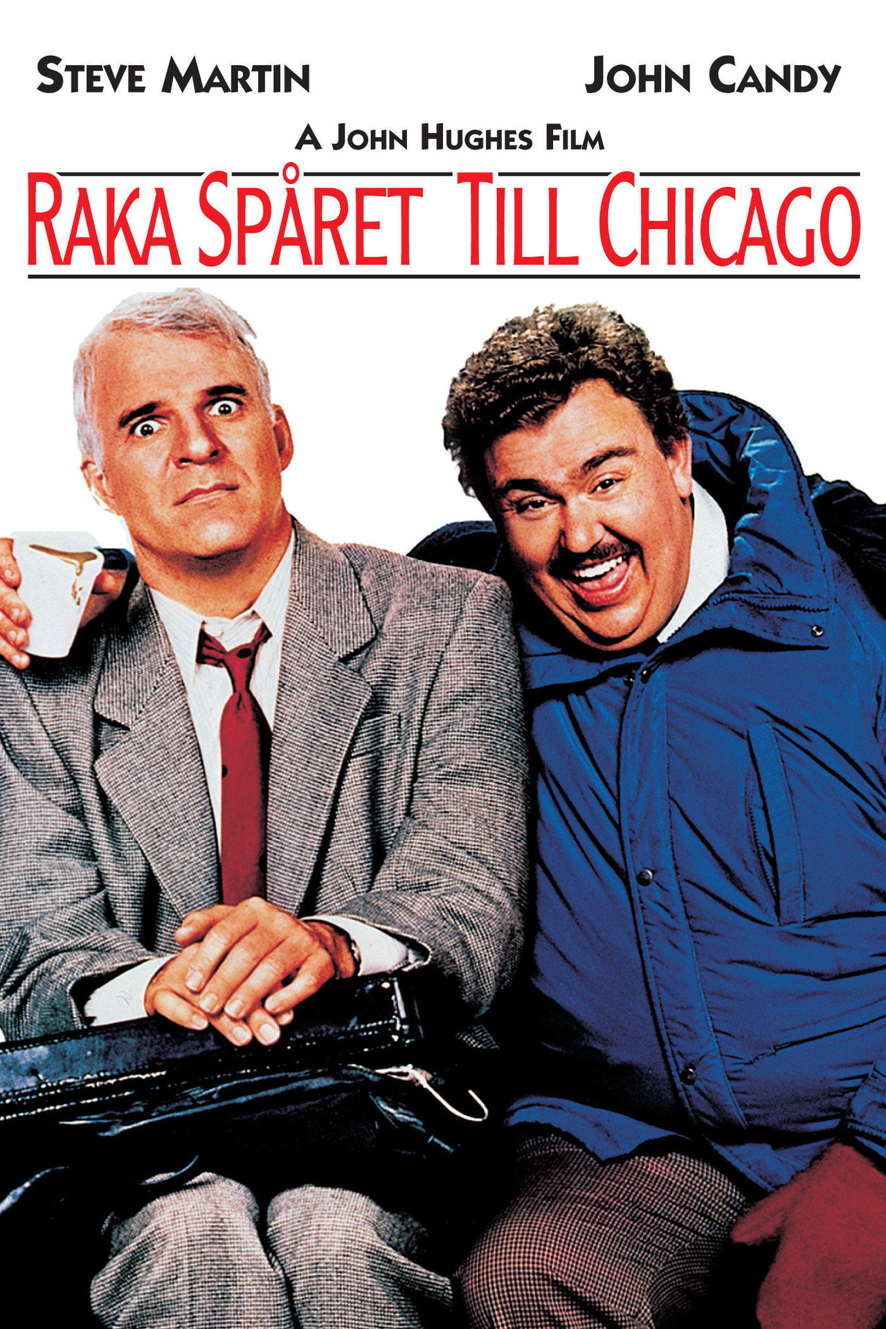 Raka spåret till Chicago filmaffisch