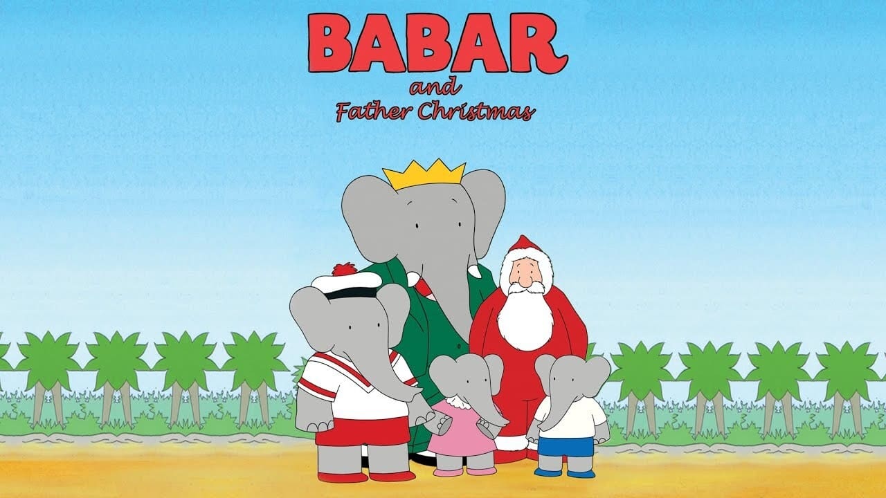 Scen från Babar och jultomten