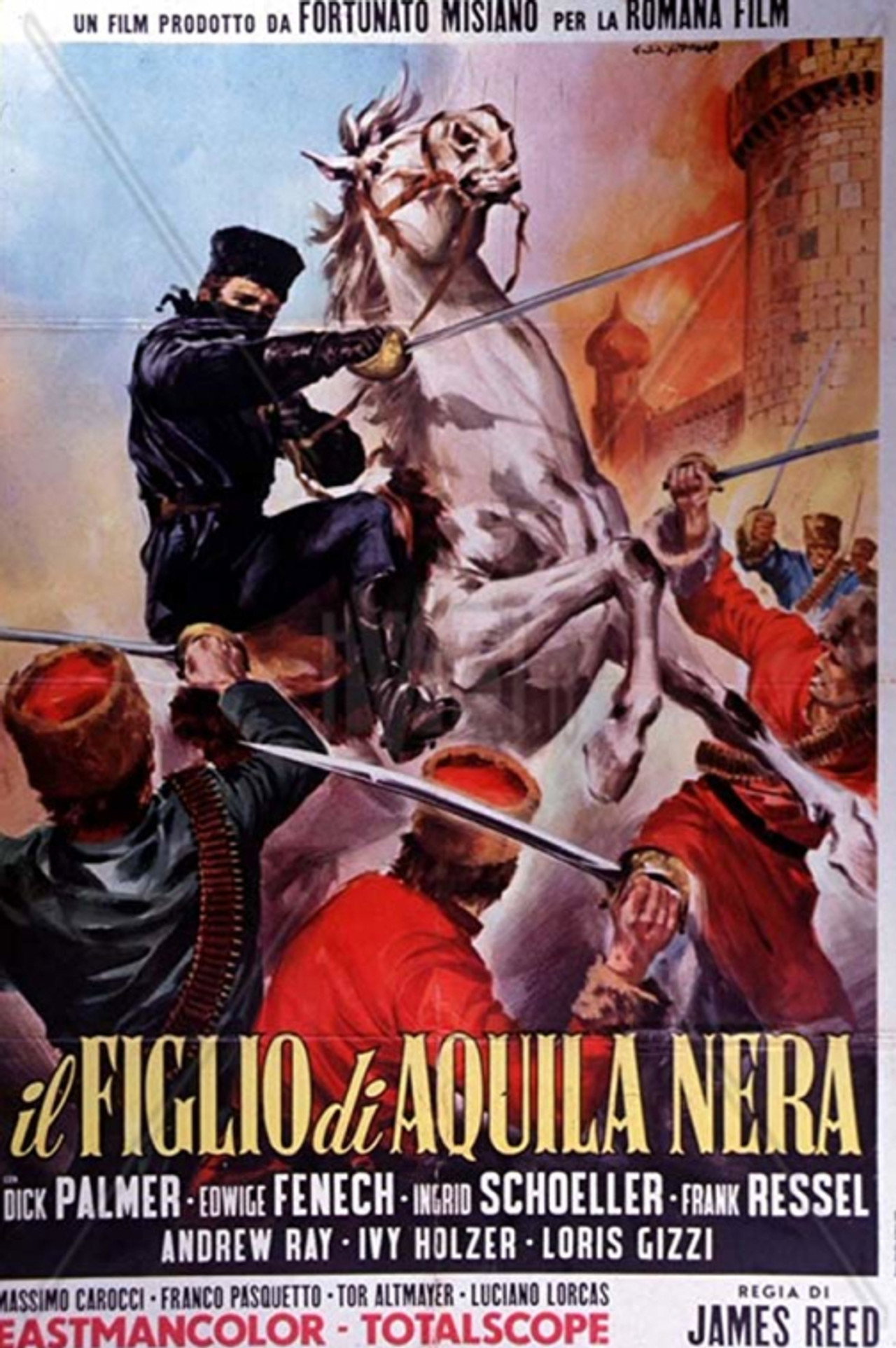 Il figlio di Aquila Nera filmaffisch