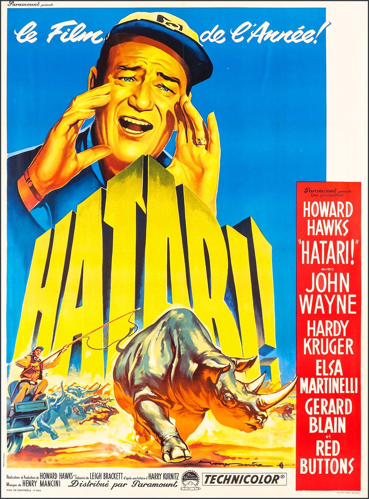 Hatari! poster