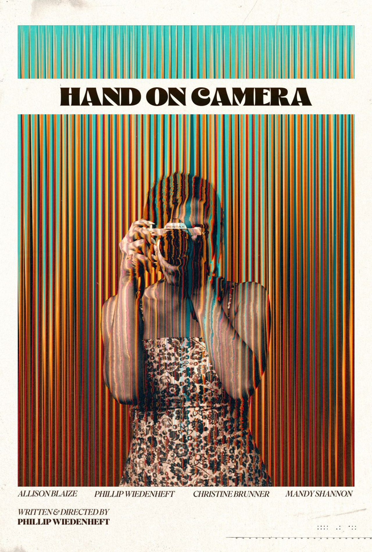 Hand On Camera Backdrop