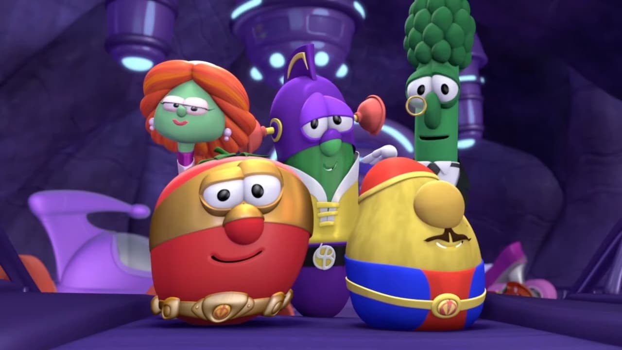 Scen från VeggieTales: The League of Incredible Vegetables