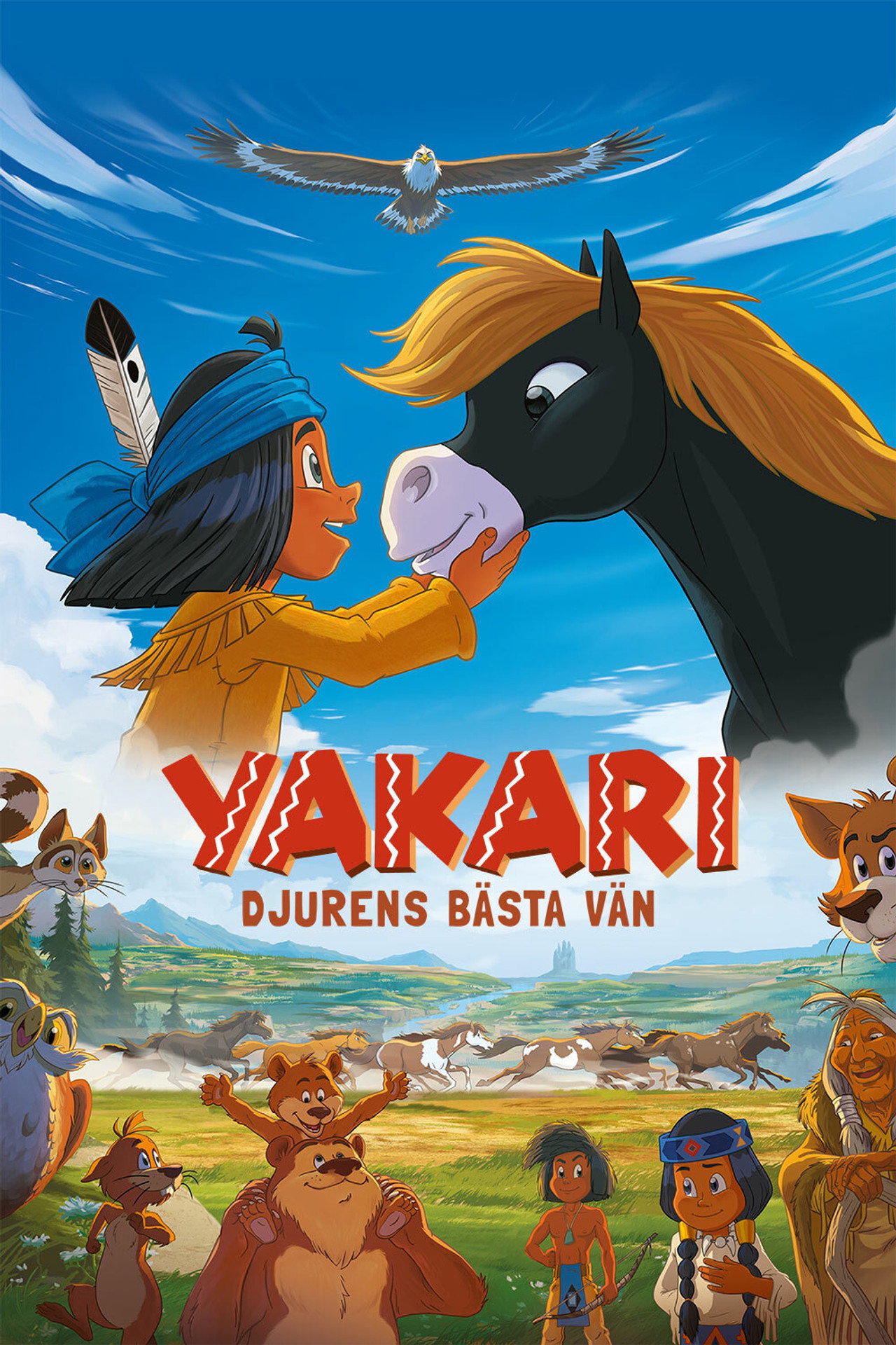 Yakari: Djurens bästa vän filmaffisch