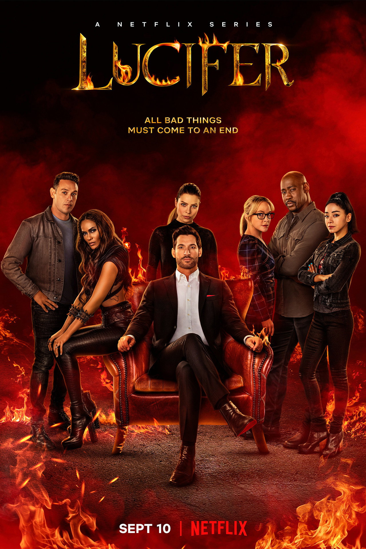Lucifer (2021) Hindi Season 6 Complete Netflix backdrop