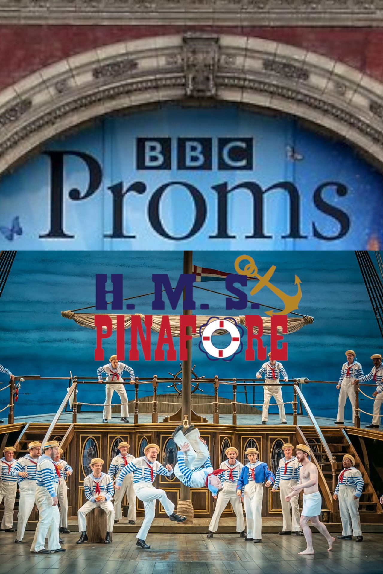 BBC Proms: H.M.S. Pinafore Backdrop