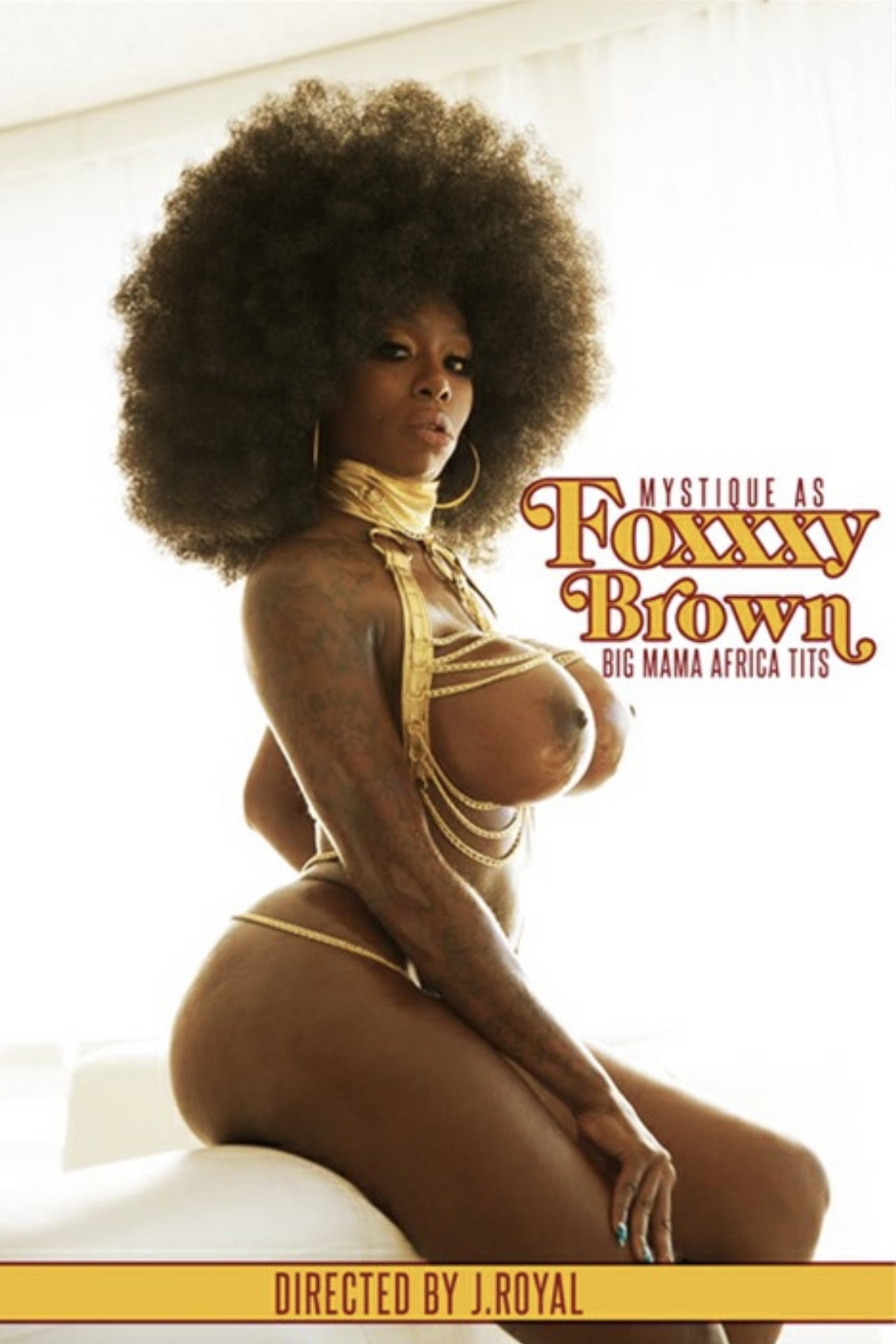 Foxxxy Brown: Big Mama Africa Tits filmaffisch