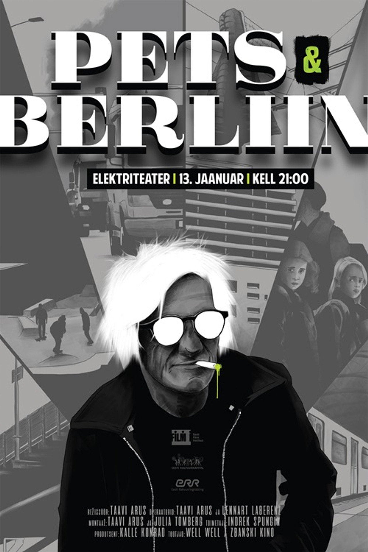 Pets ja Berliin filmaffisch