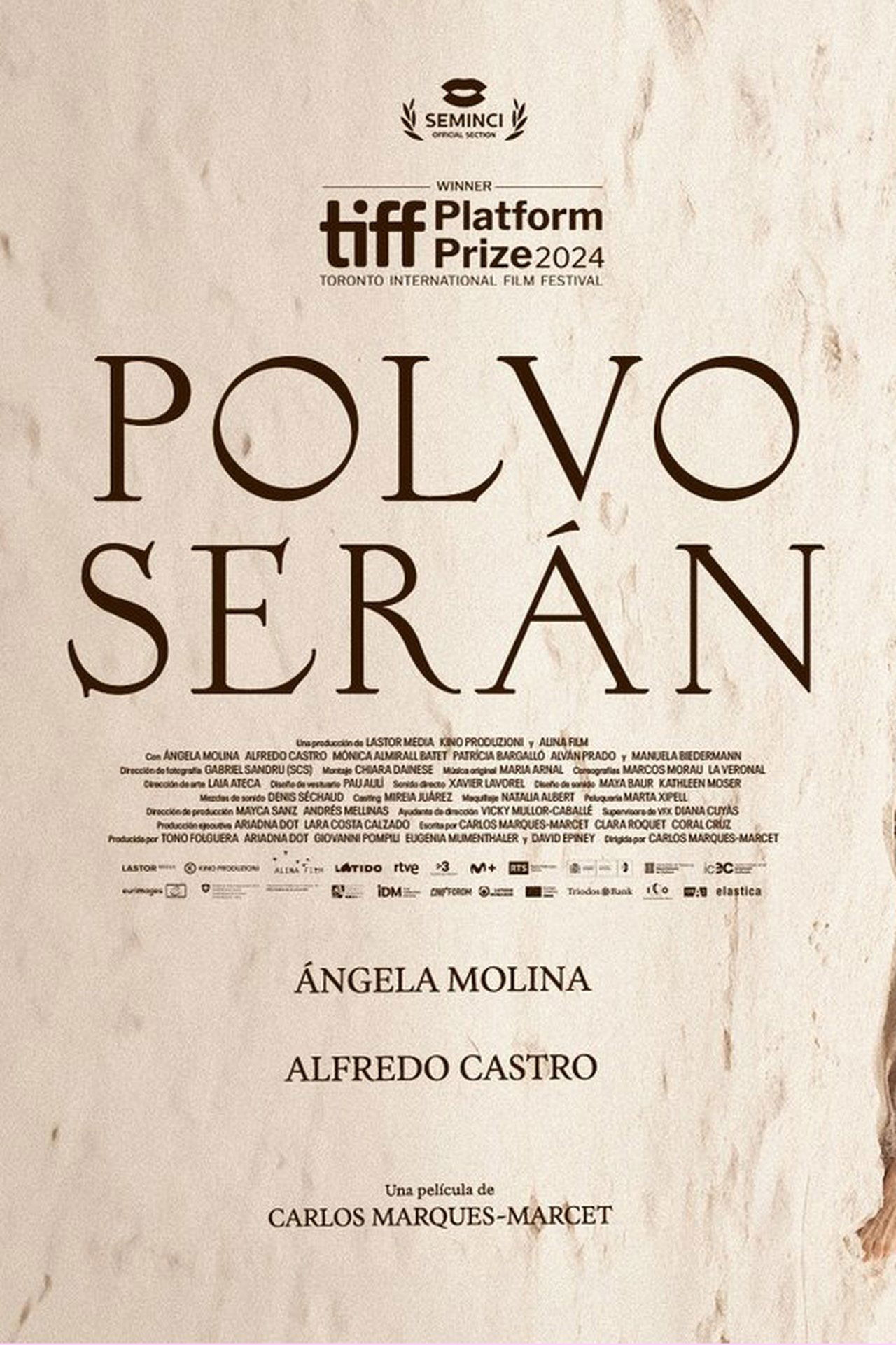 Polvo serán poster
