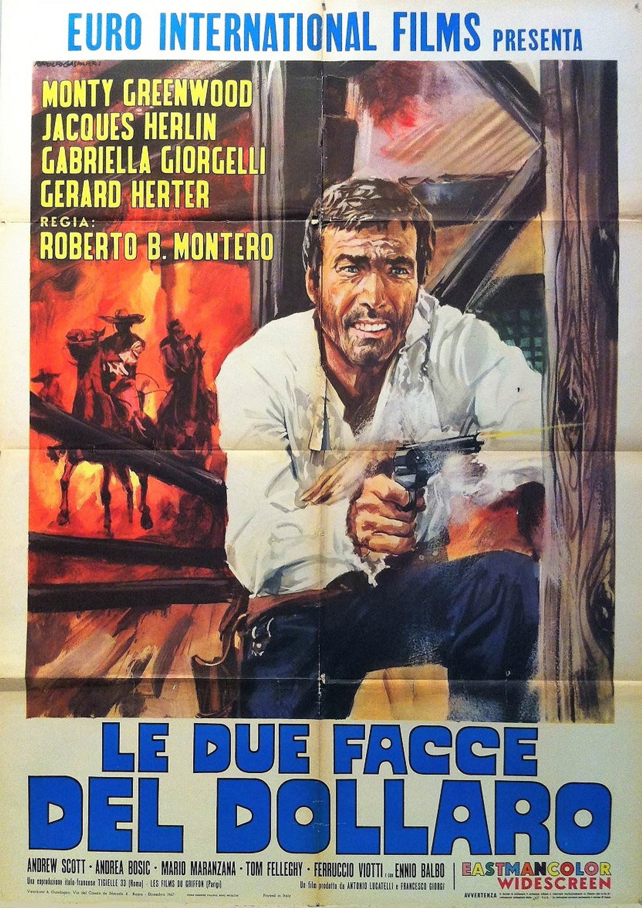 Le due facce del dollaro filmaffisch