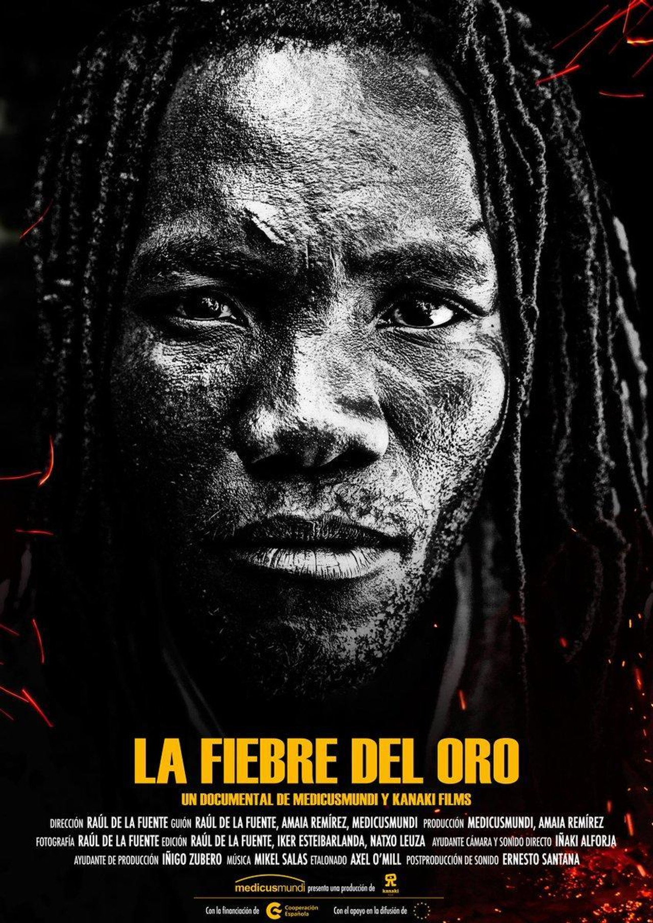 La fiebre del oro filmaffisch
