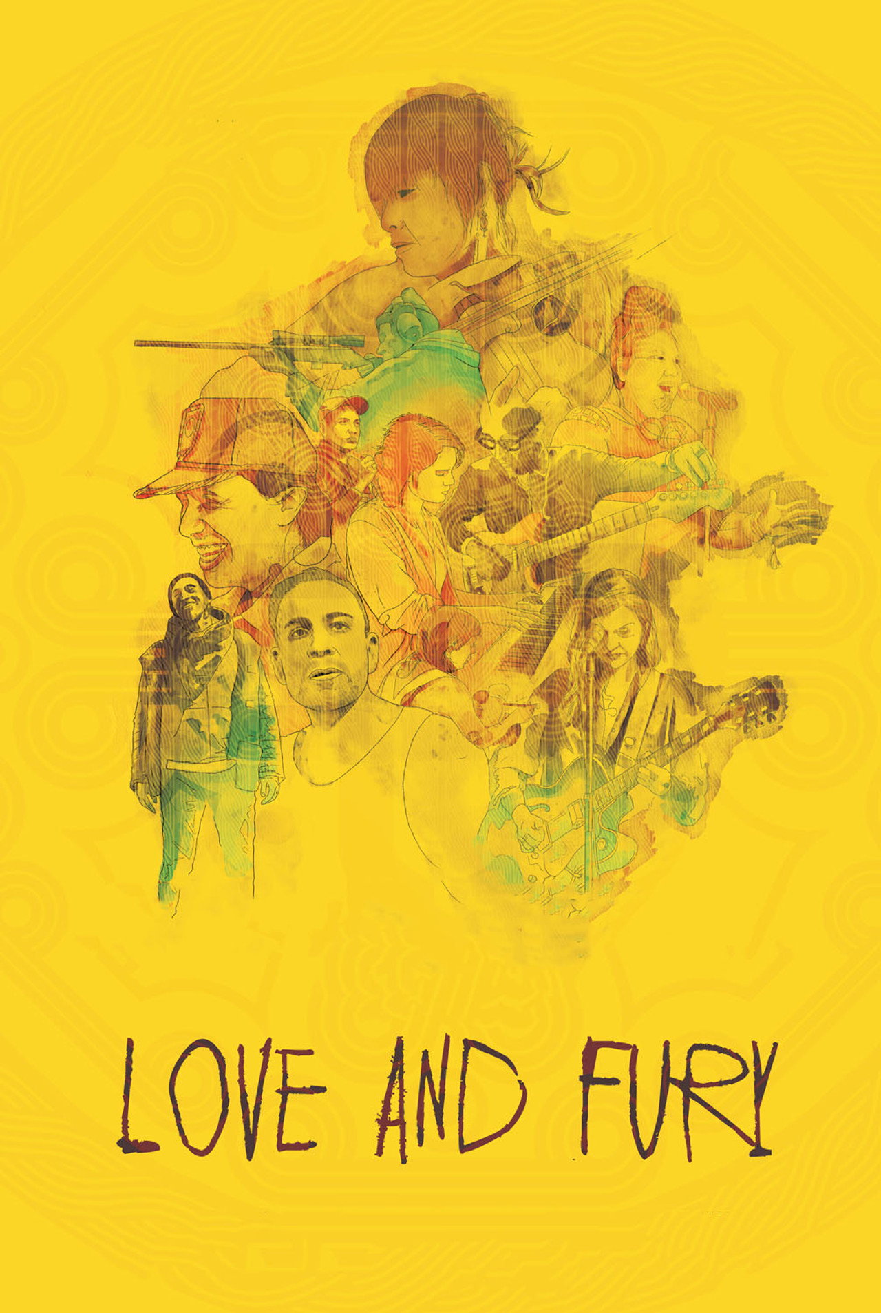 Love and Fury filmaffisch