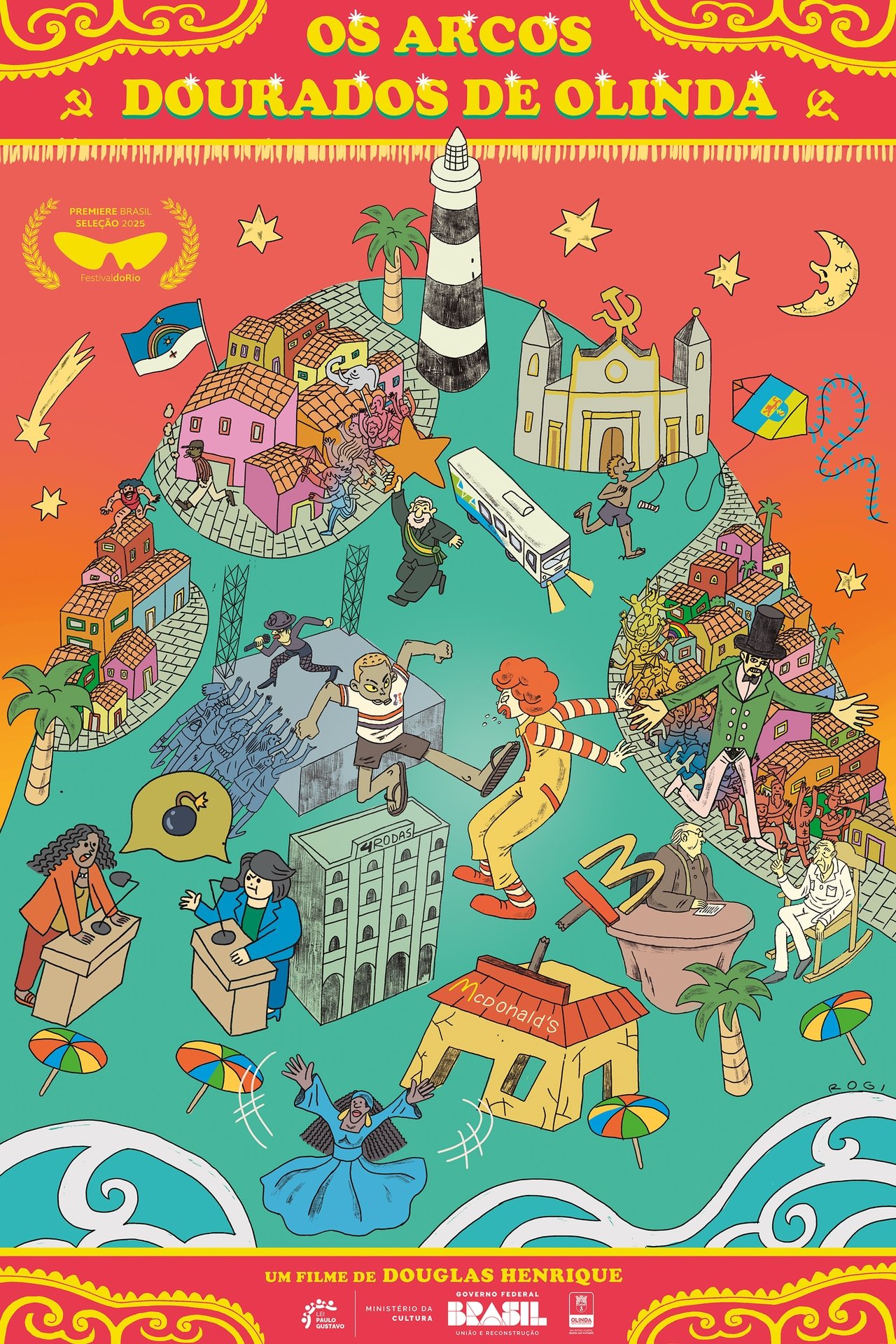 Os Arcos Dourados de Olinda