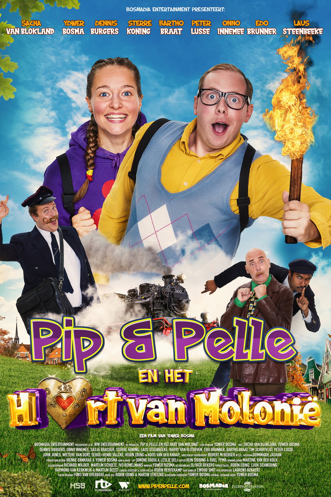 Pip & Pelle en het Hart van Molonië filmaffisch