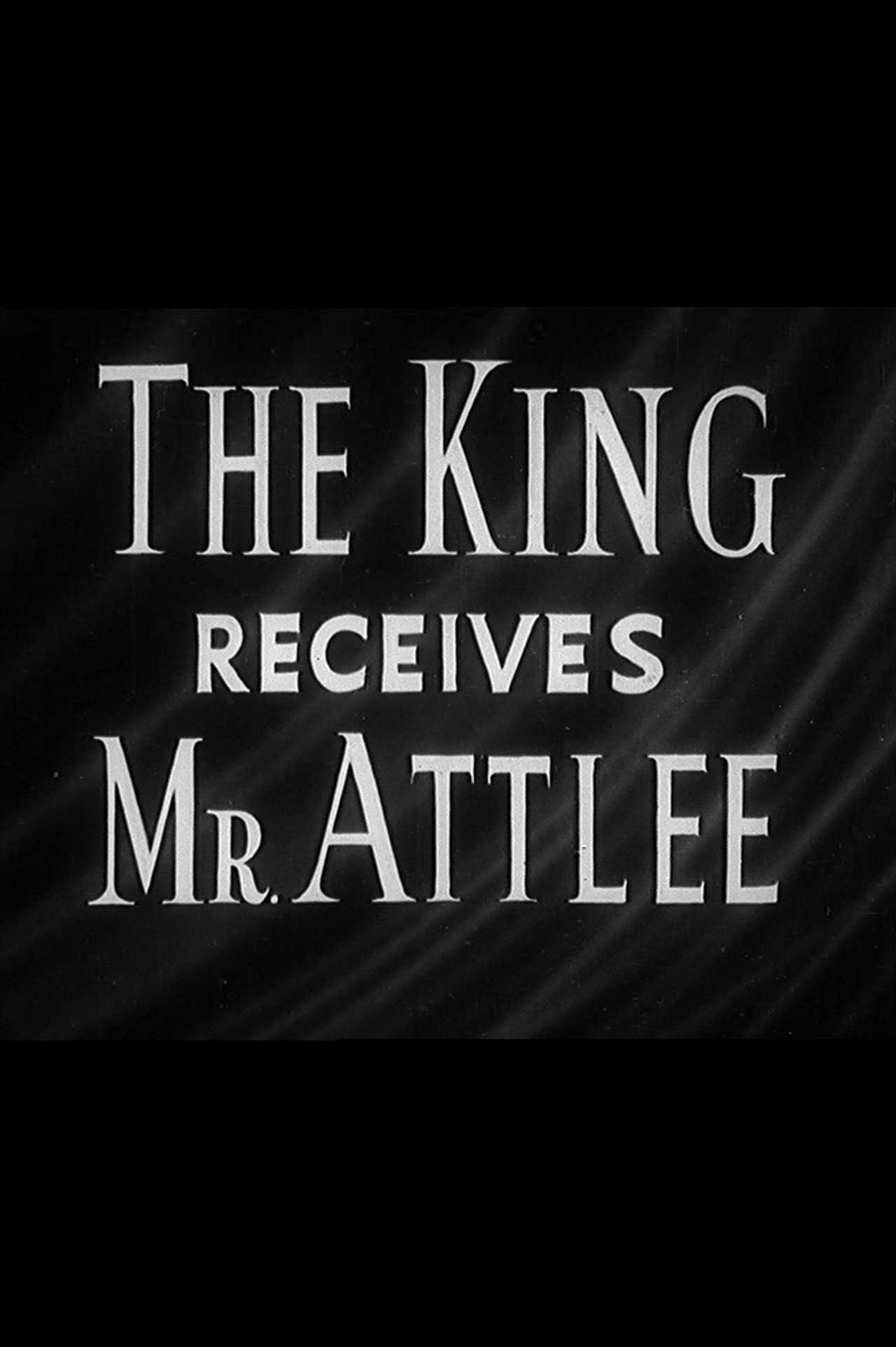 The King Receives Mr. Attlee Backdrop