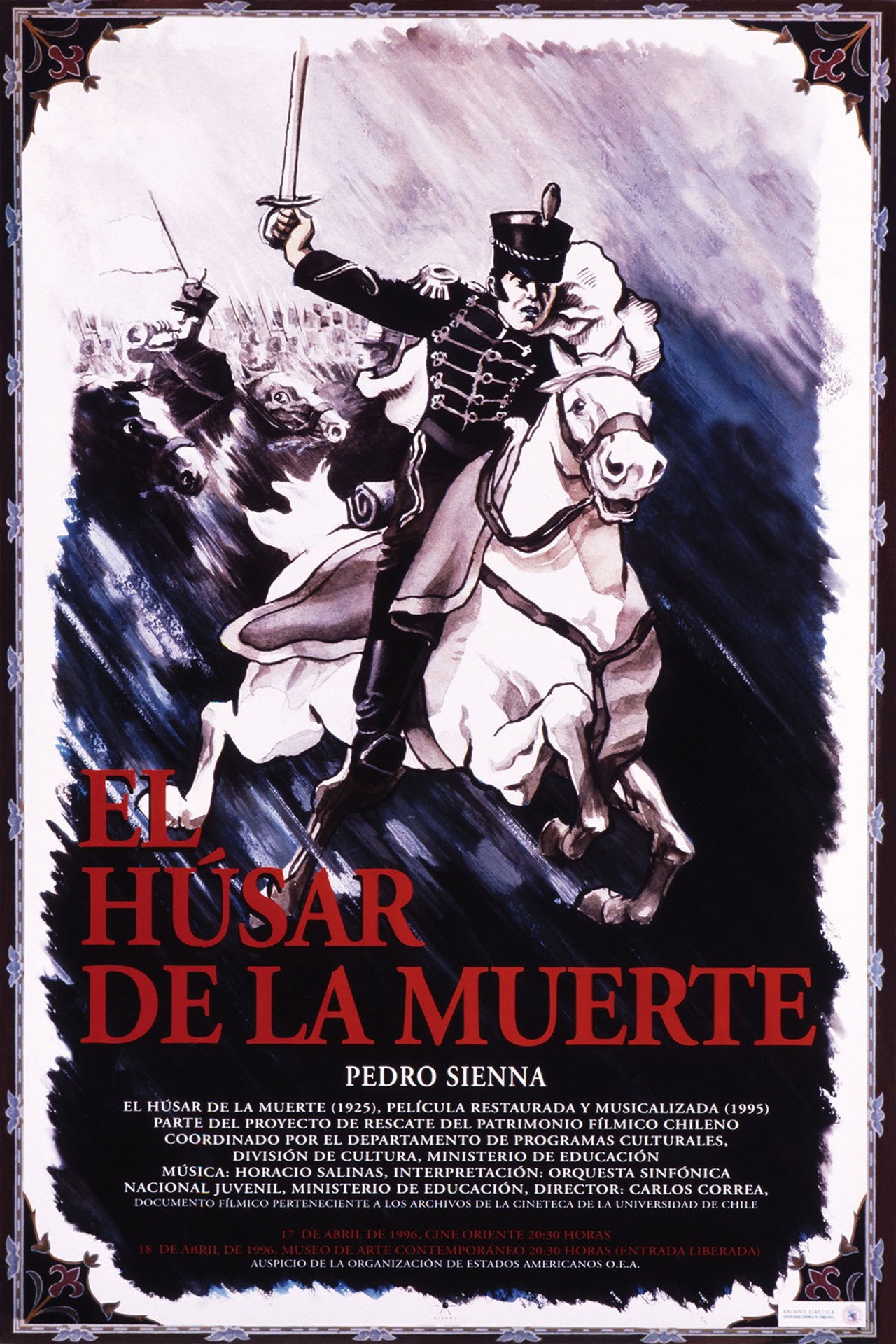 El húsar de la muerte filmaffisch