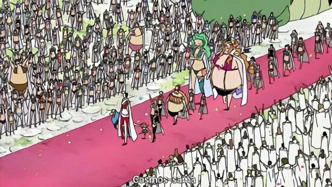 The Secret Hidden on the Backs – Luffy and the Snake Princess Meet