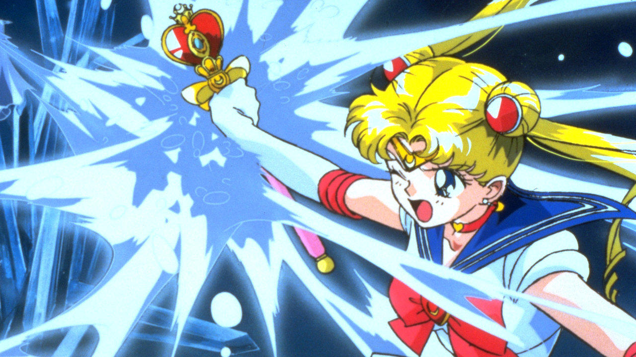 Scen från Pretty Soldier Sailor Moon S: The Movie