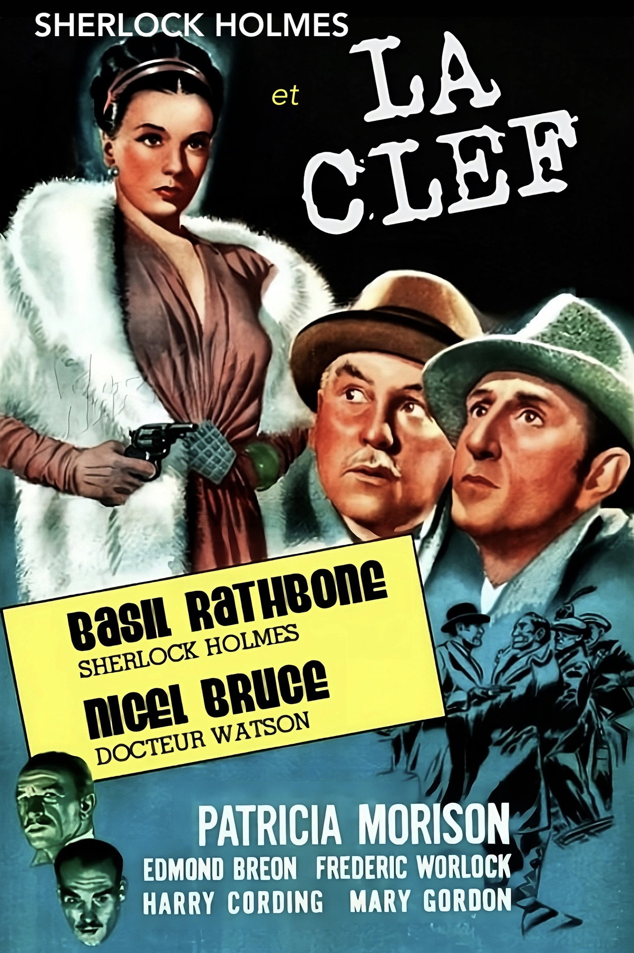 Sherlock Holmes et la clef poster