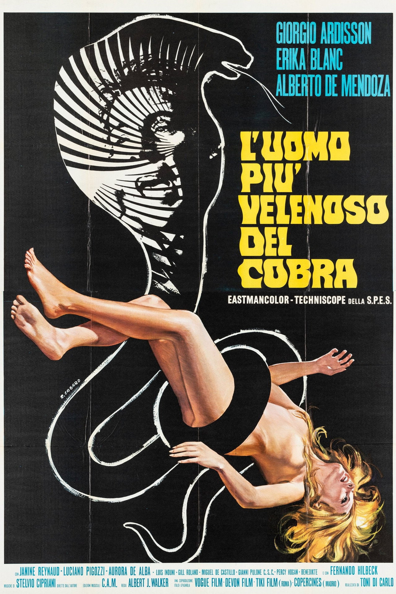 L'uomo più velenoso del cobra filmaffisch