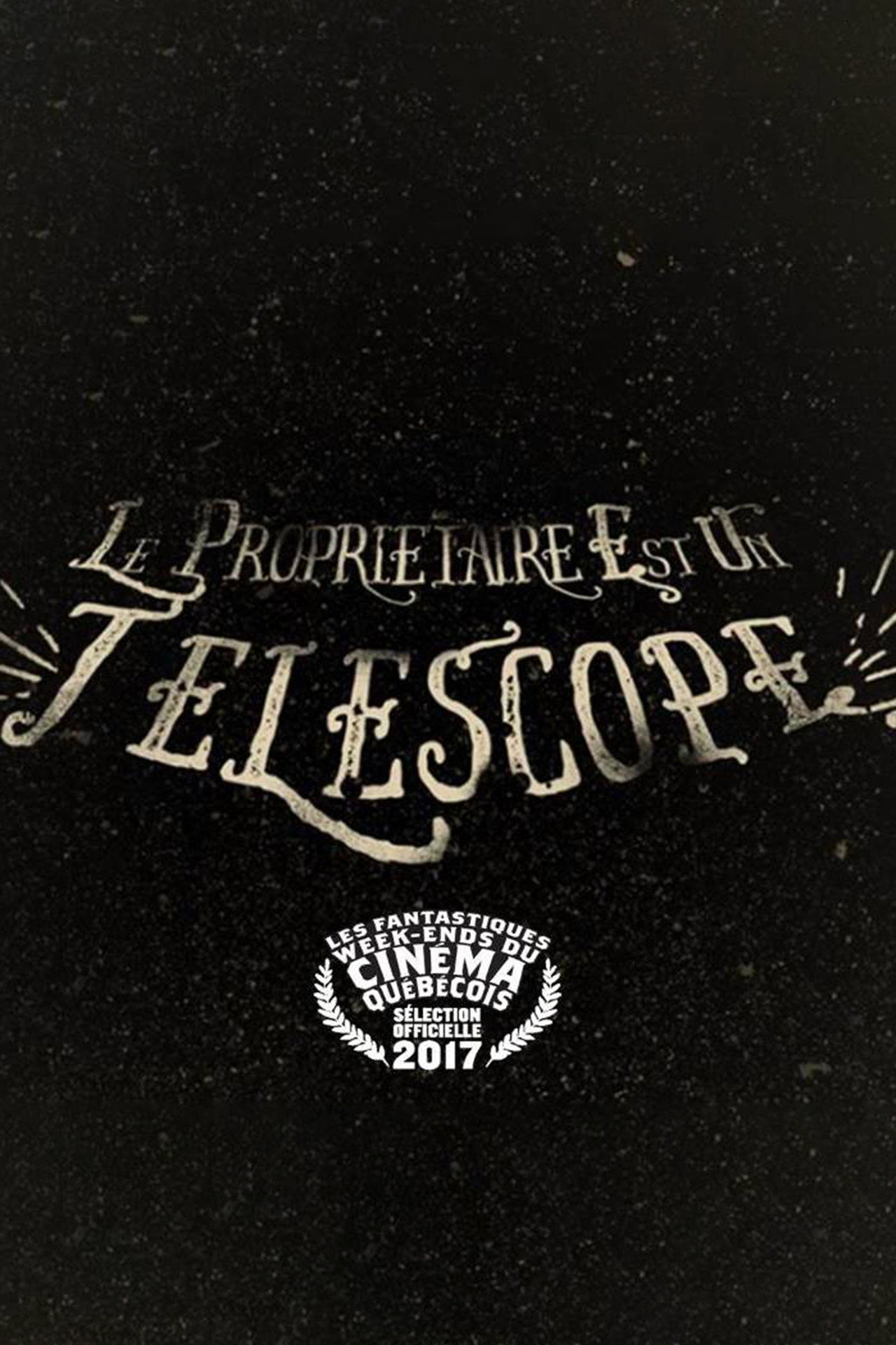 Le propriétaire est un télescope filmaffisch