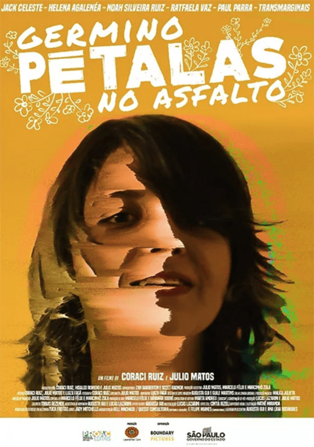 Germino Pétalas No Asfalto filmaffisch